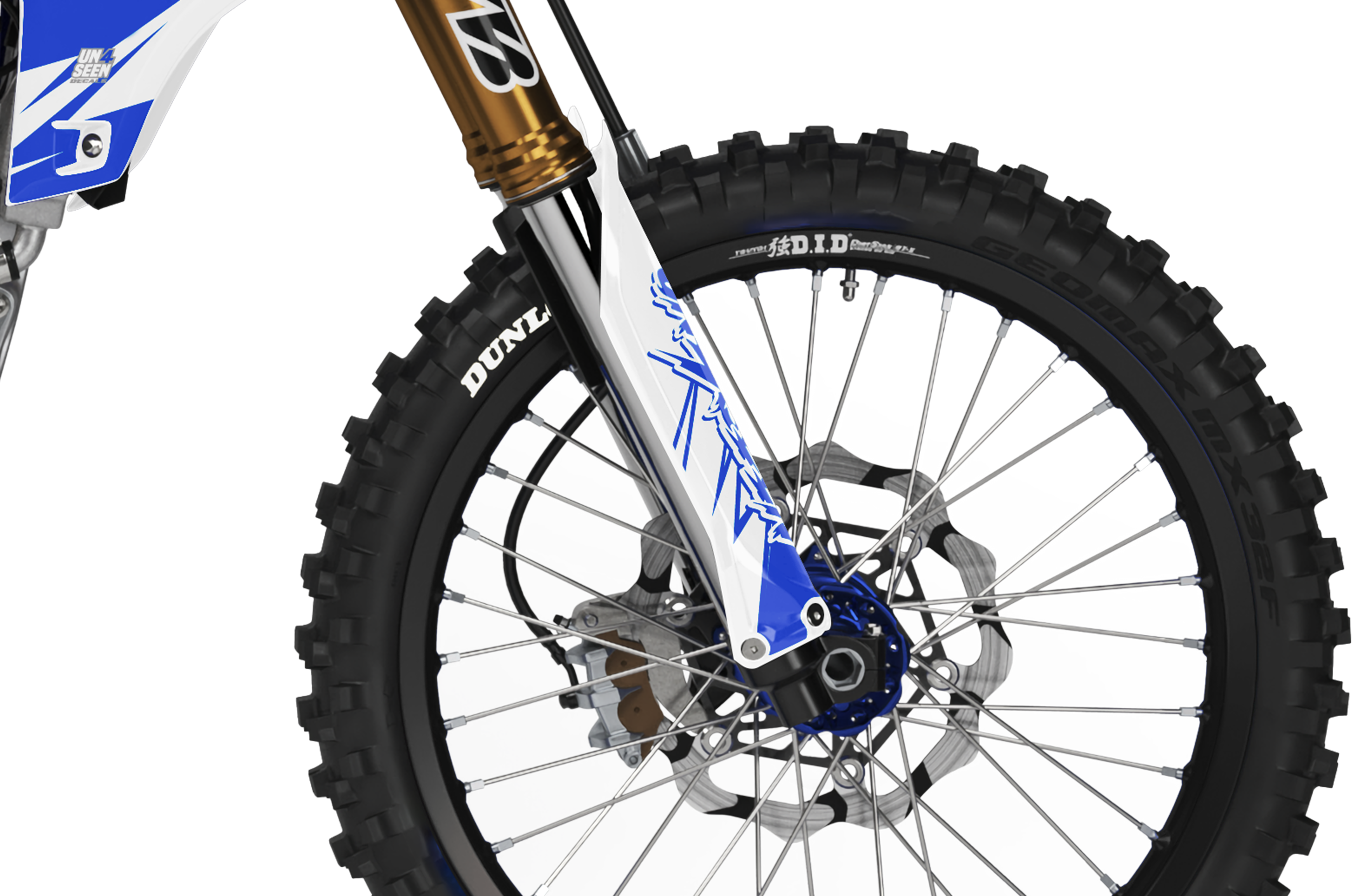 Yamaha Graphics Kit - Glitch White