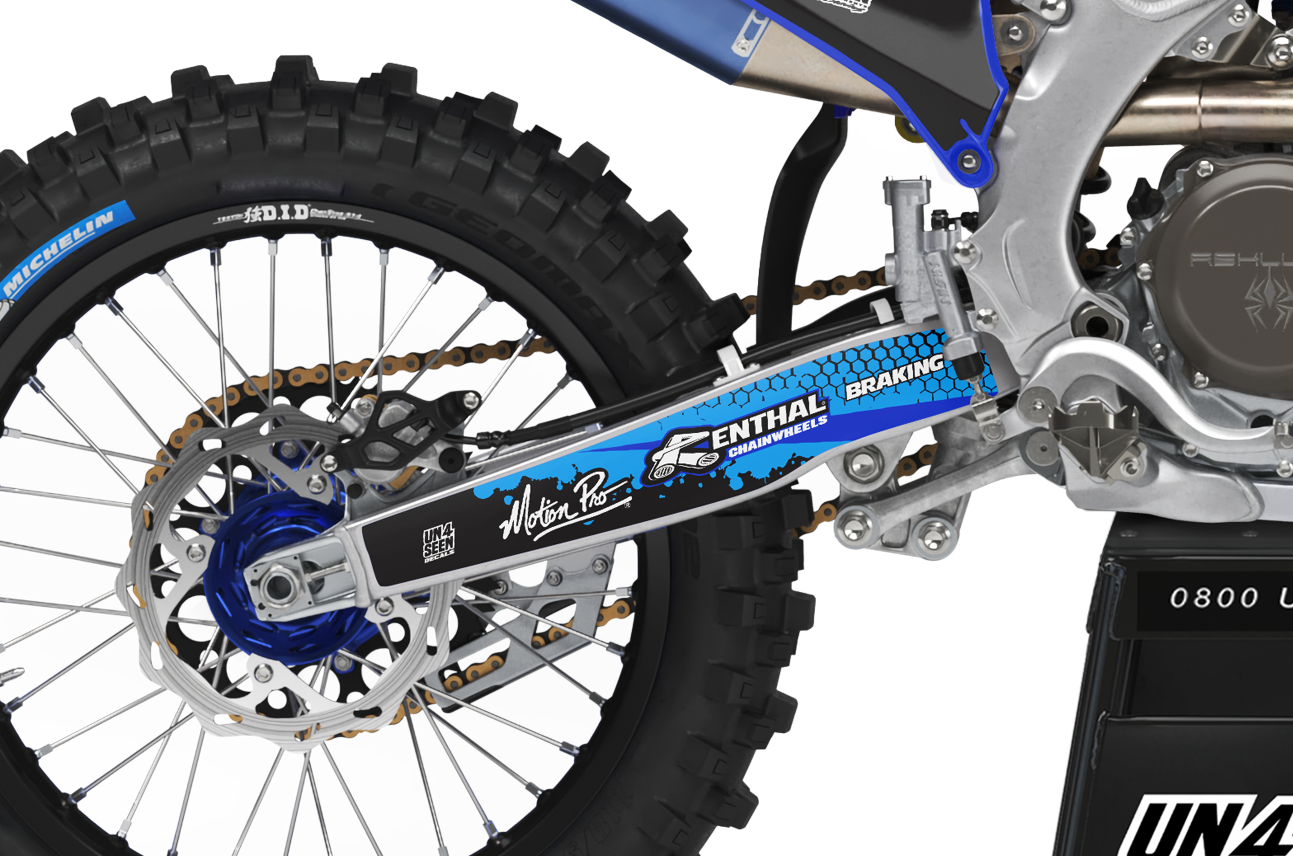 Yamaha Graphics Kit - Honeymorph Blue