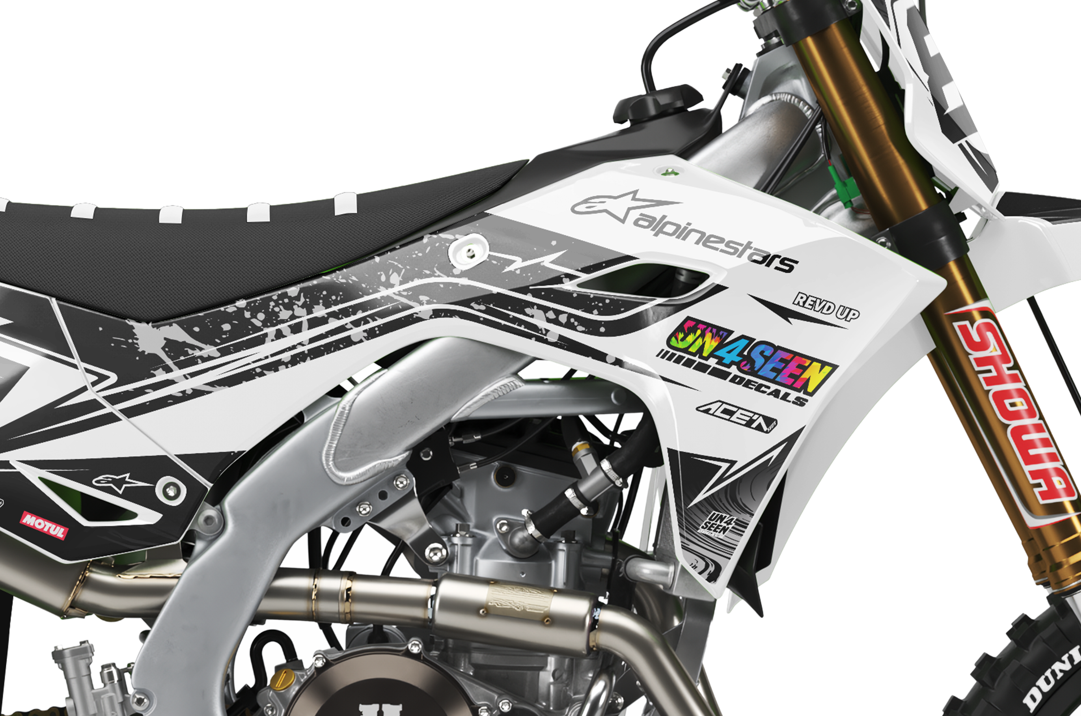 Kawasaki Graphics Kit - Ayson James