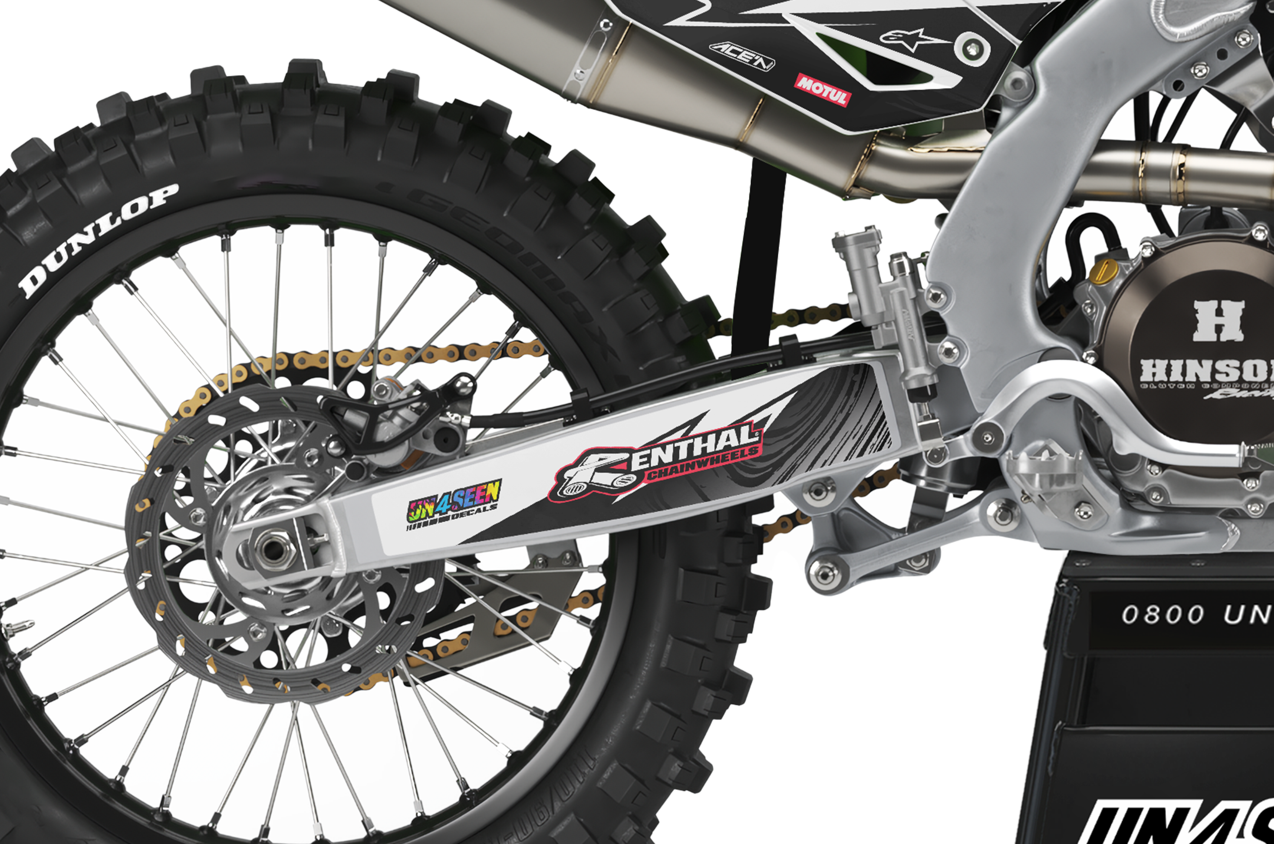Kawasaki Graphics Kit - Ayson James