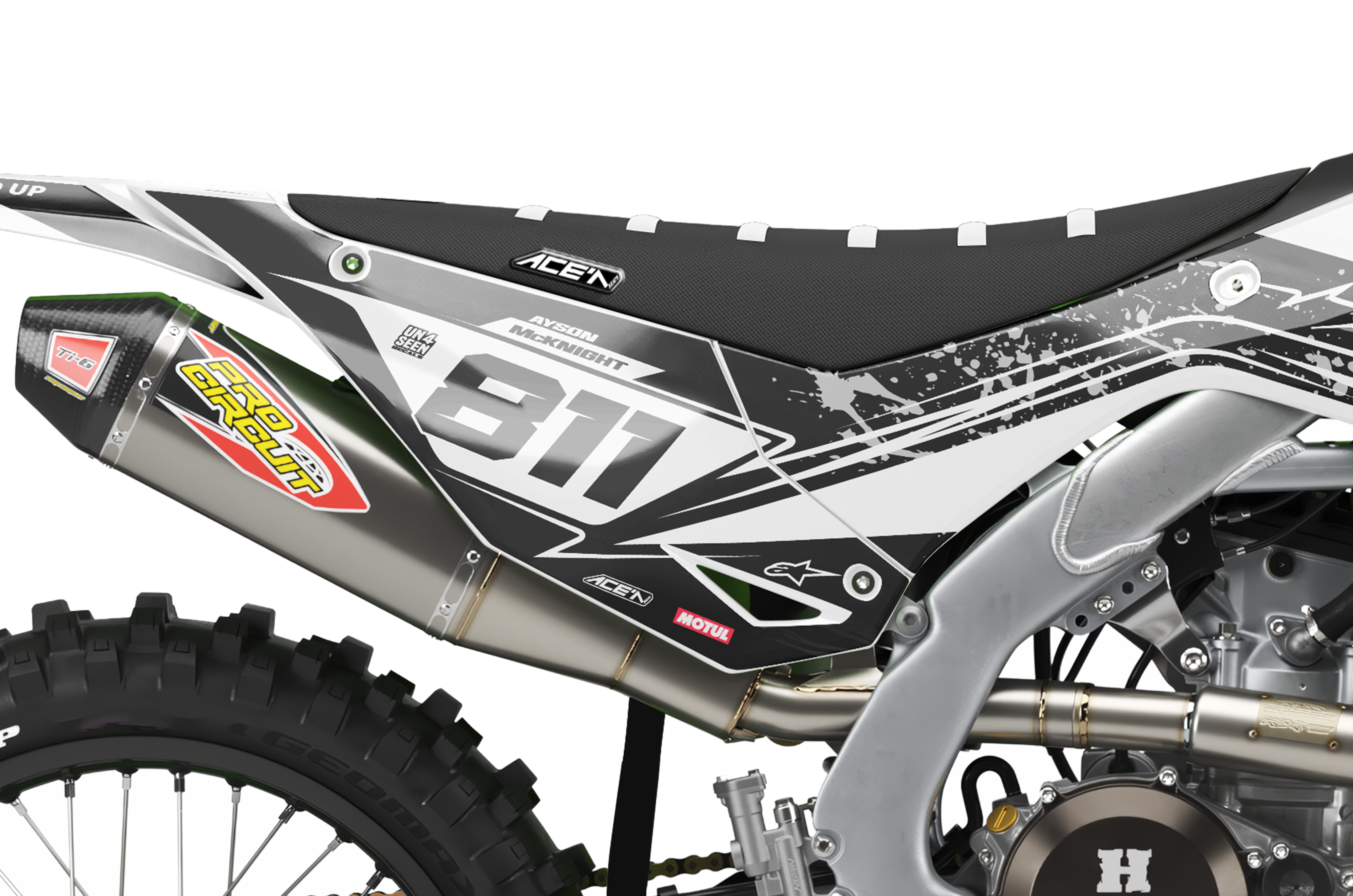 Kawasaki Graphics Kit - Ayson James