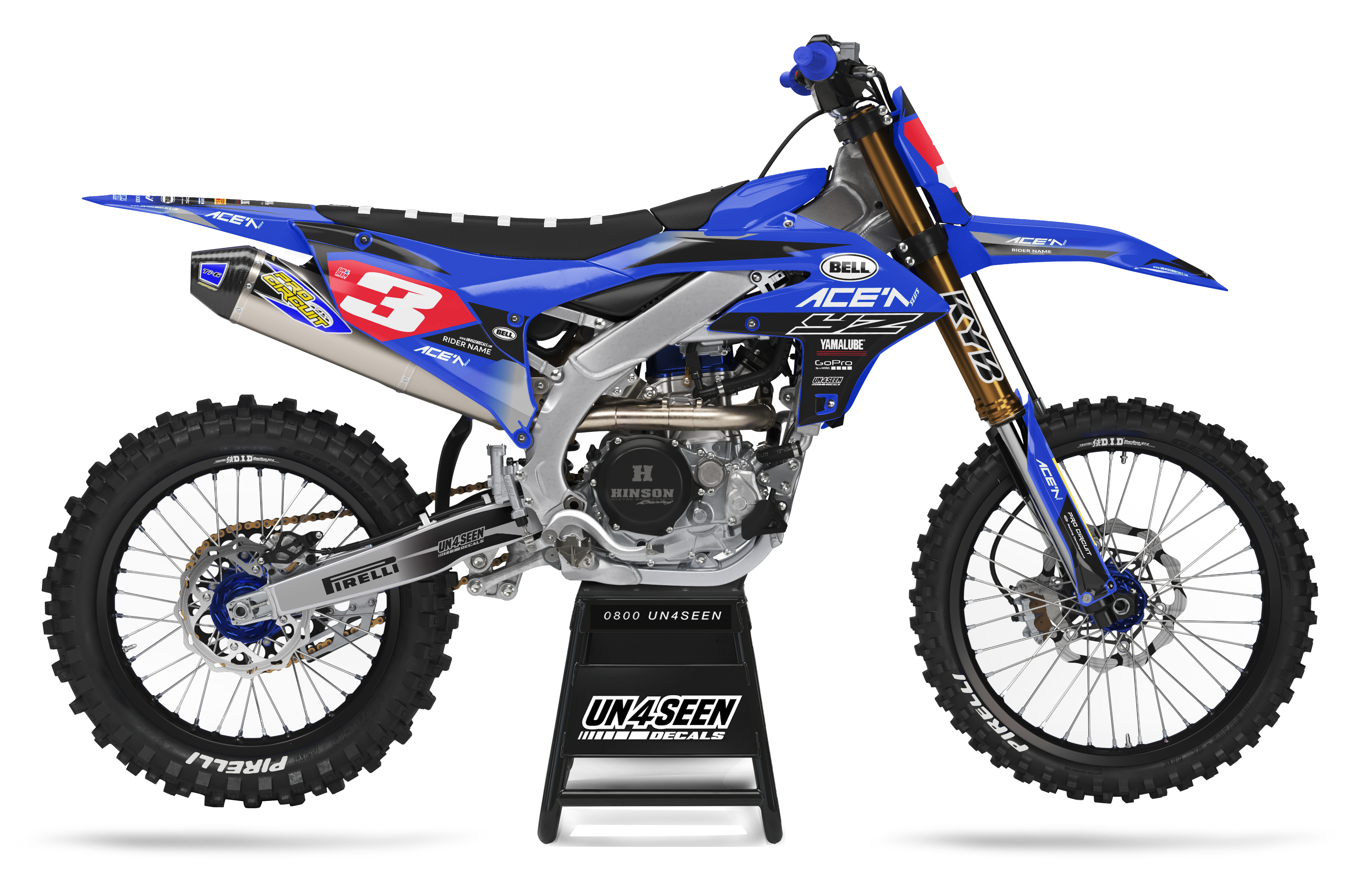 Yamaha Graphics Kit - Macca Bue