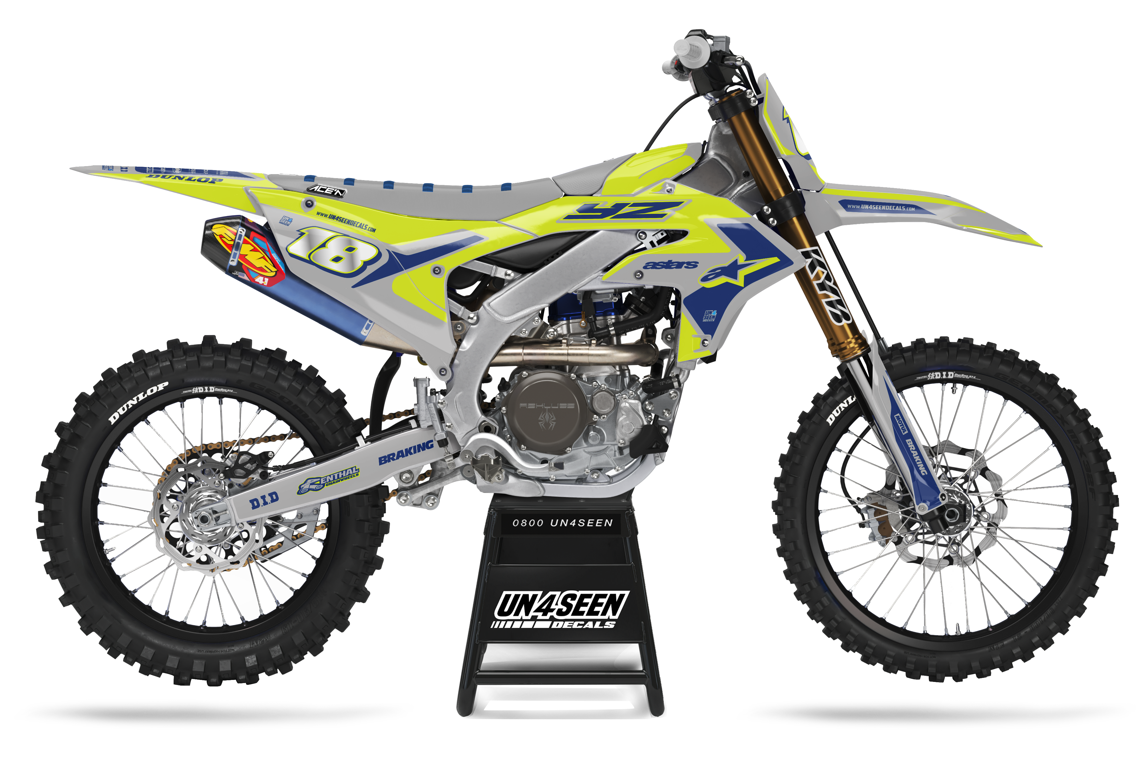 Yamaha Graphics Kit - Racer Air Ryway Flo