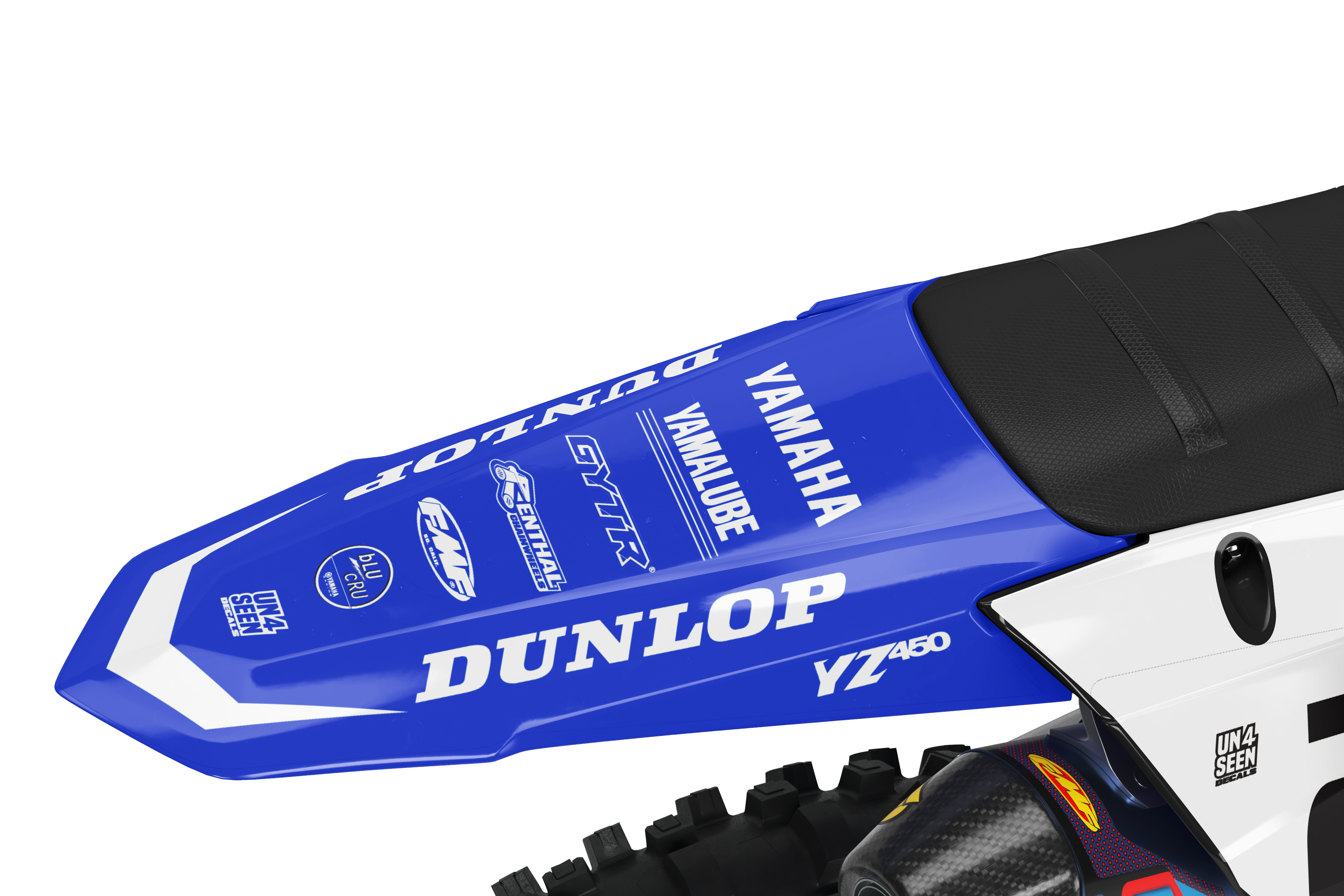 Yamaha Graphics Kit - Reed Blue
