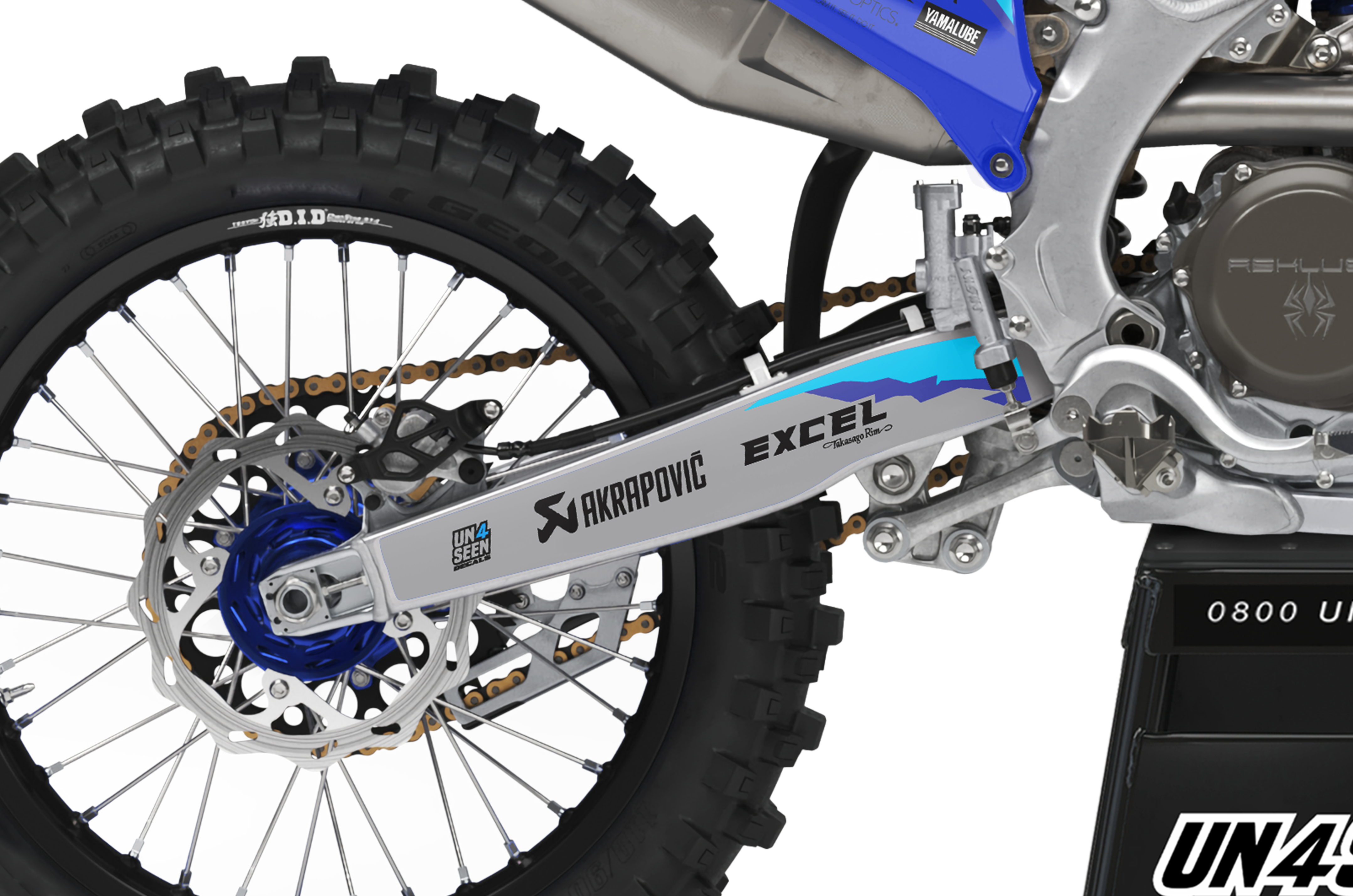 Yamaha Graphics Kit - Retro Blue