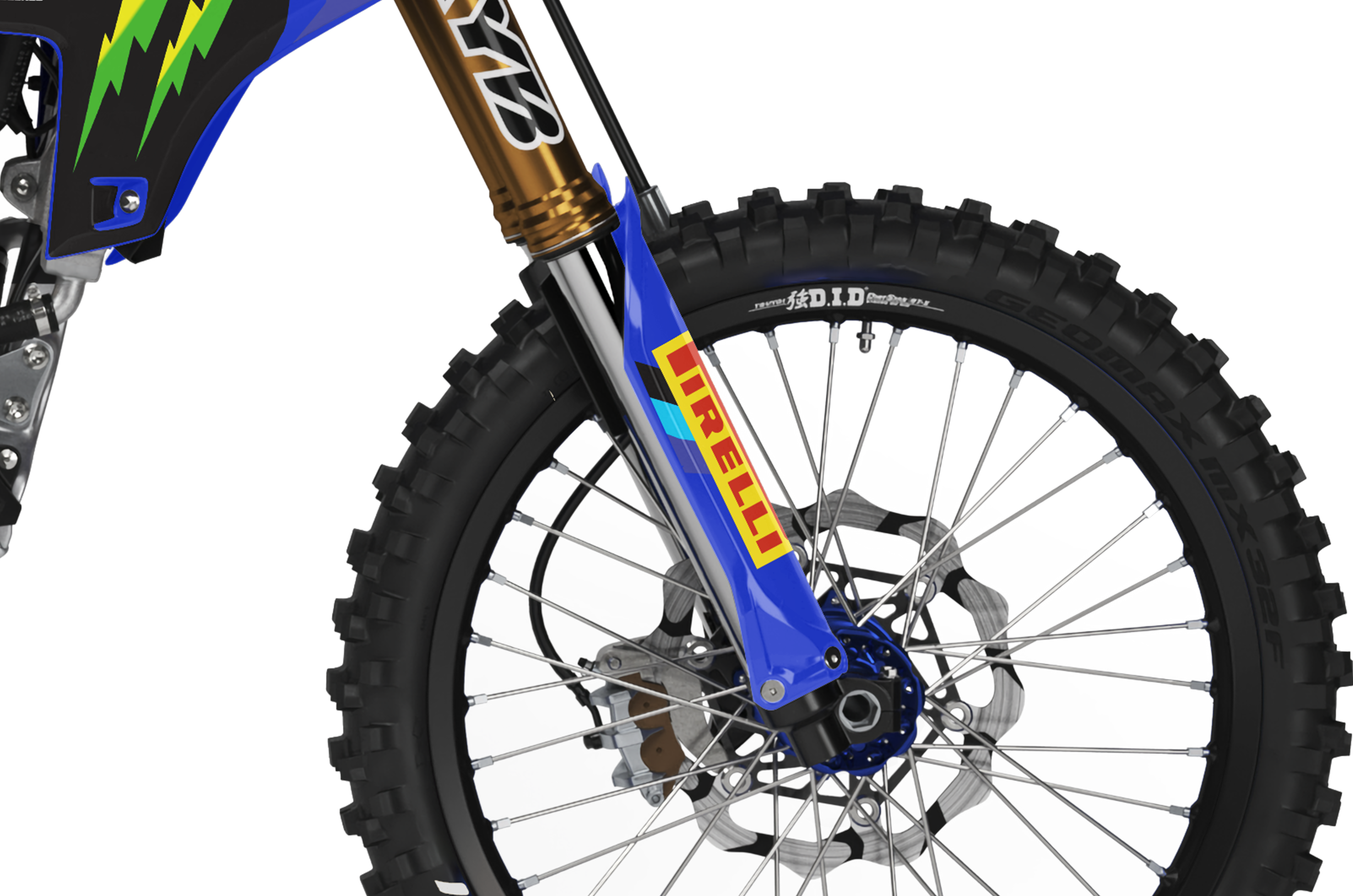 Yamaha Graphics Kit - Retro Blue