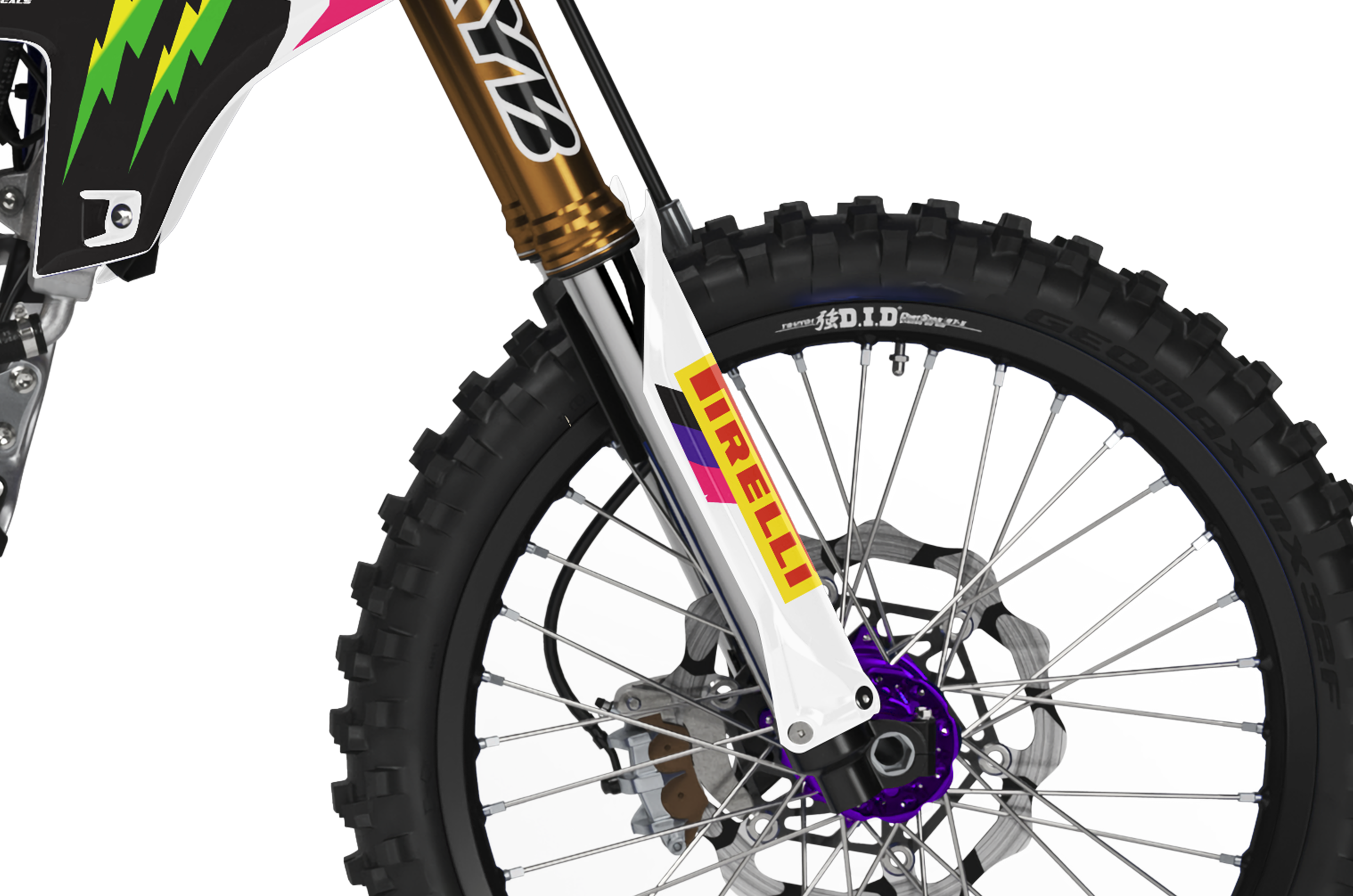 Yamaha Graphics Kit - Retro Pink