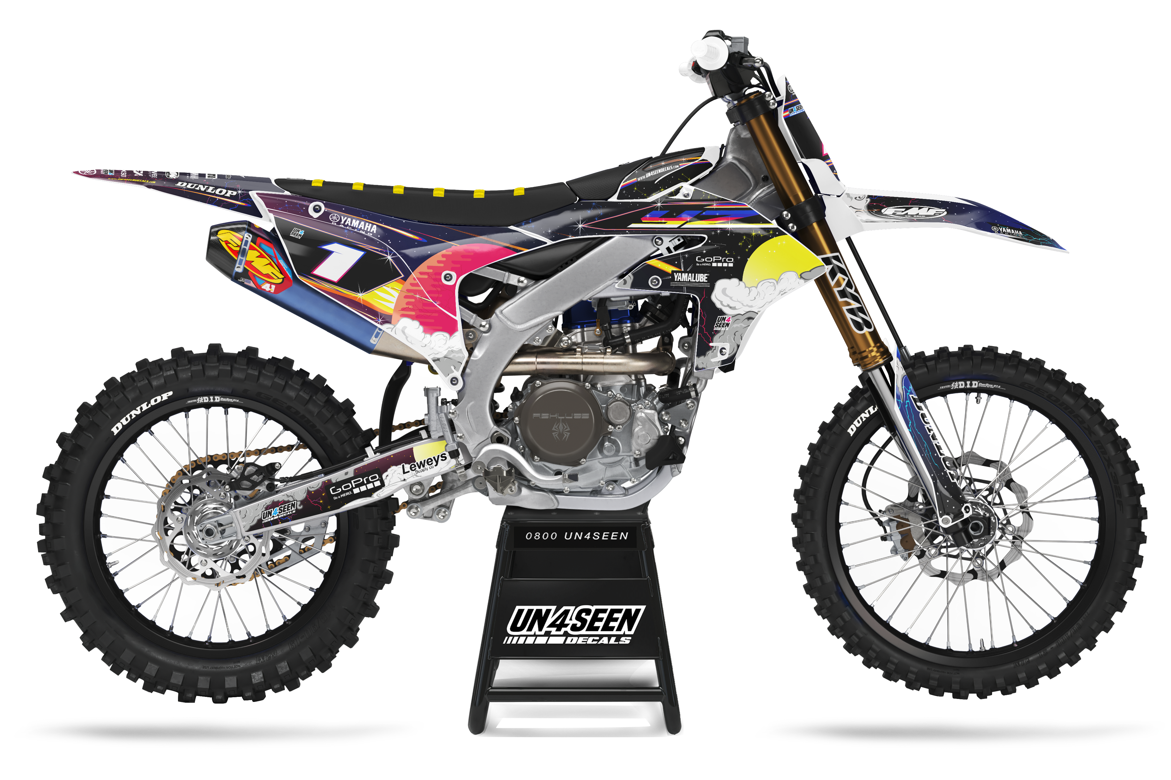 Yamaha Galaxy Graphics Kit - Space Fog