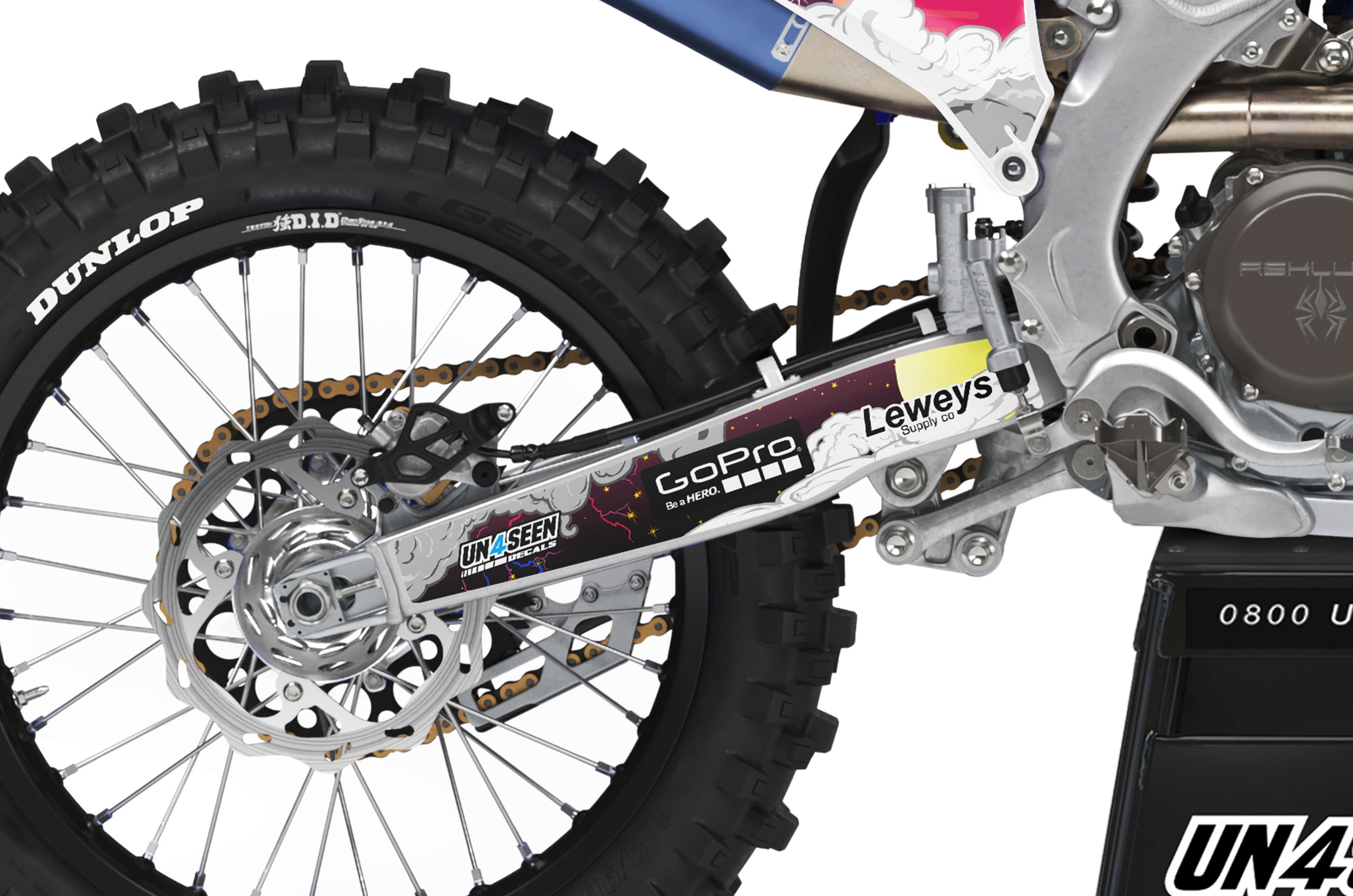 Yamaha Galaxy Graphics Kit - Space Fog