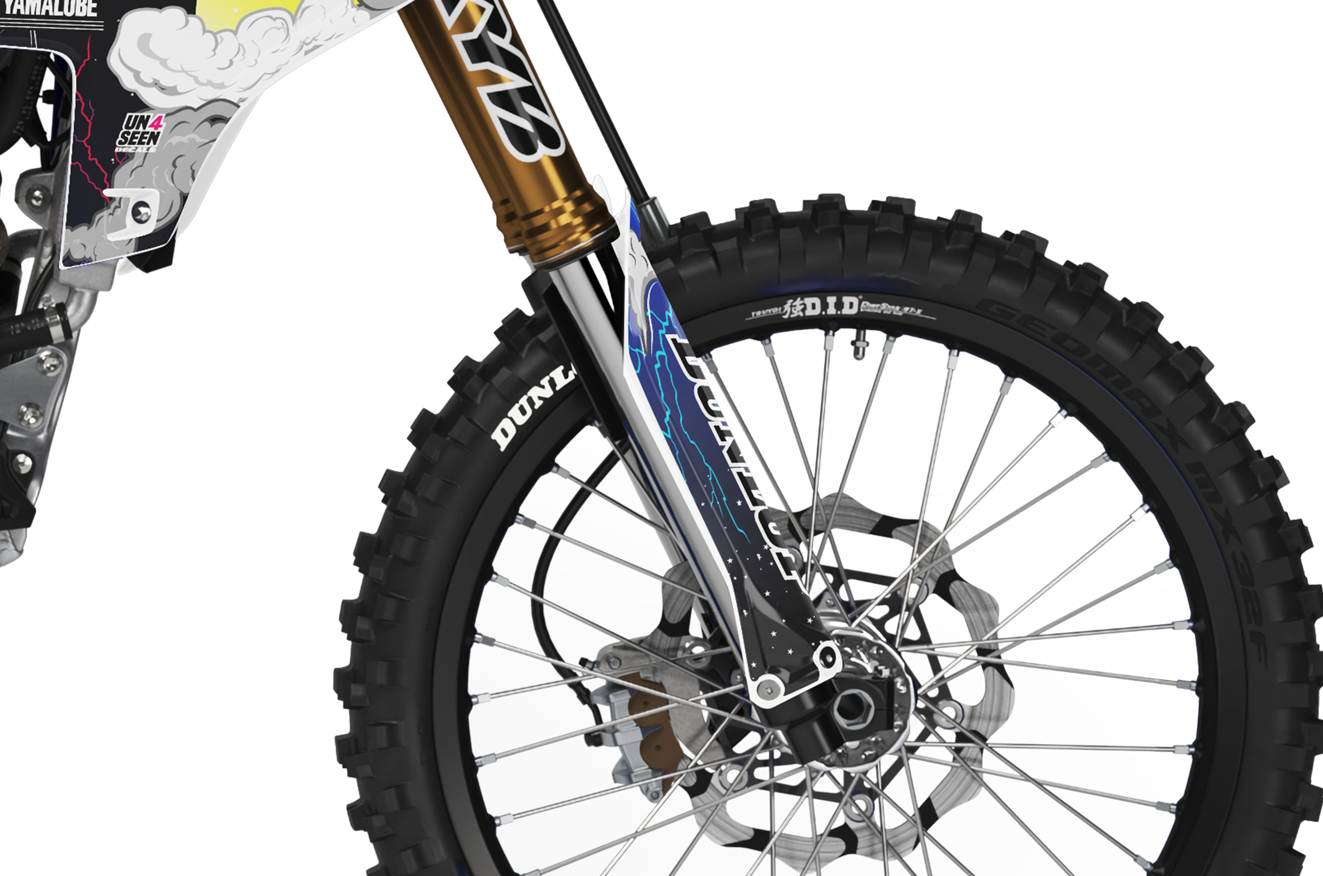Yamaha Galaxy Graphics Kit - Space Fog