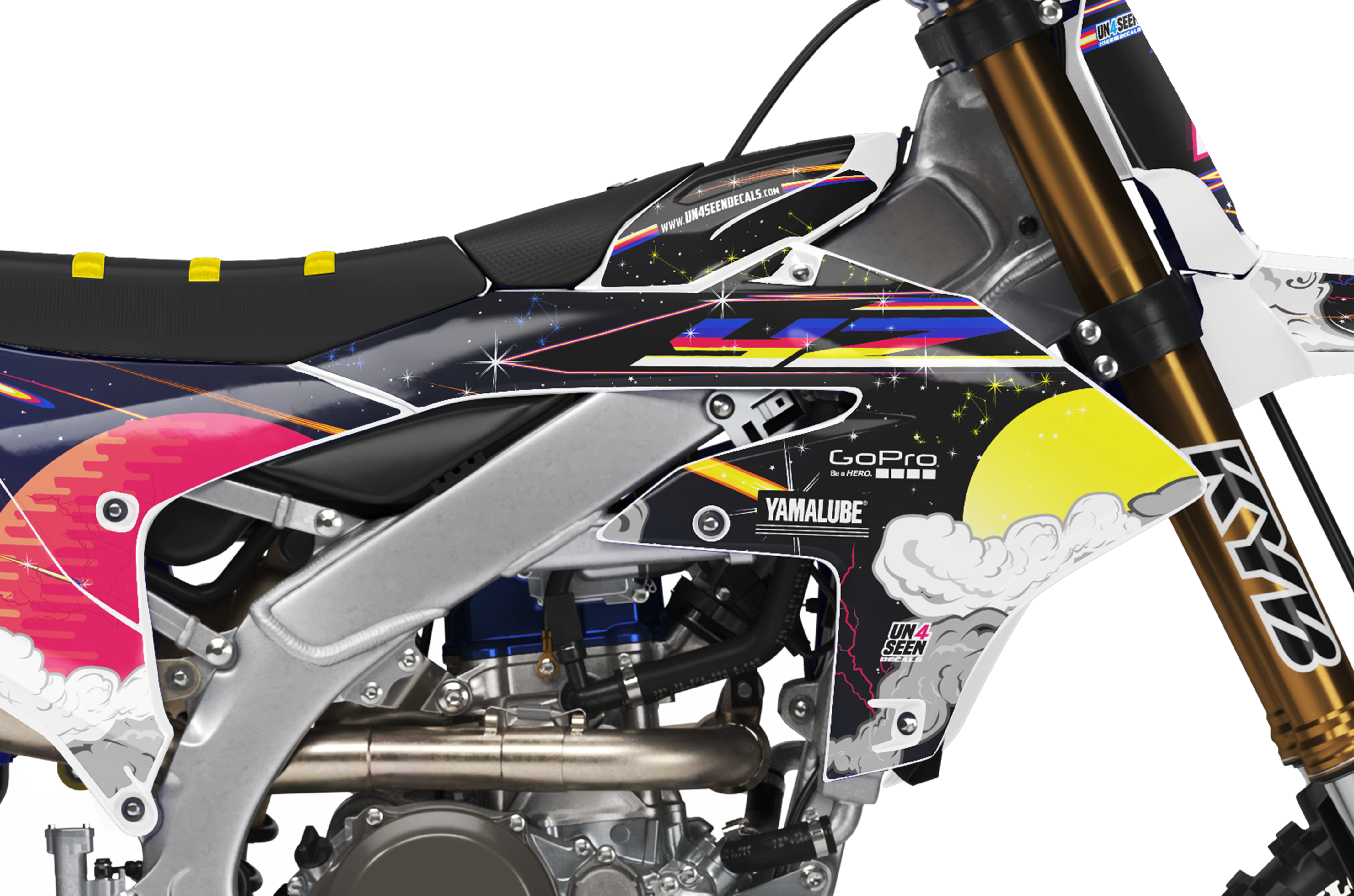 Yamaha Galaxy Graphics Kit - Space Fog