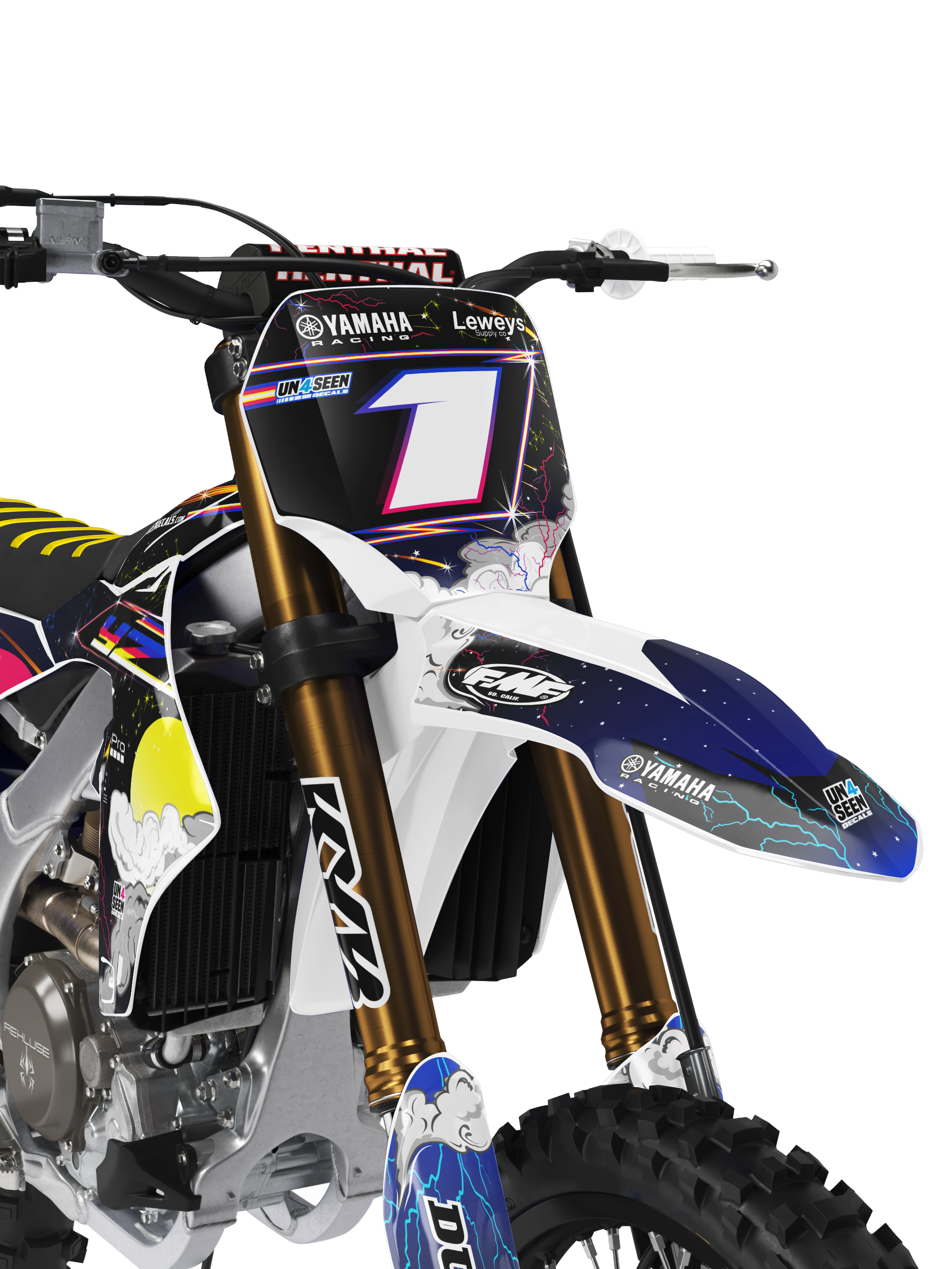 Yamaha Galaxy Graphics Kit - Space Fog