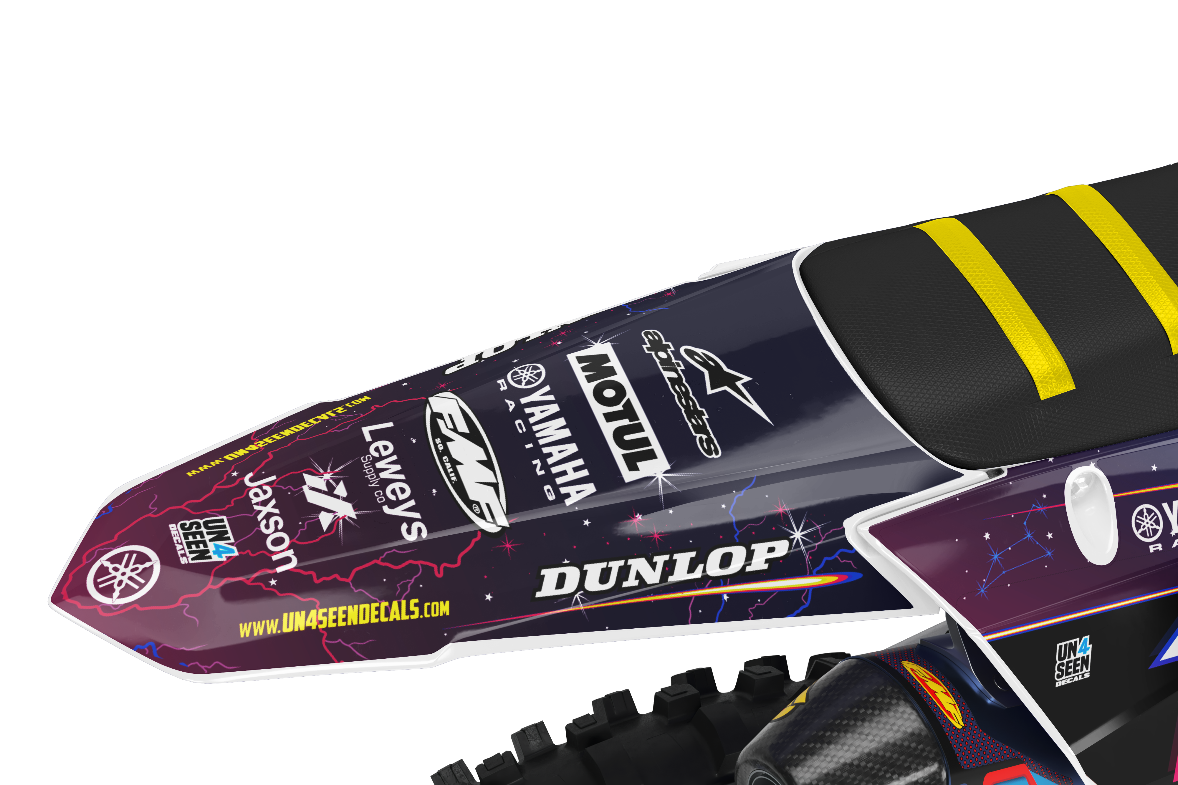 Yamaha Galaxy Graphics Kit - Space Fog