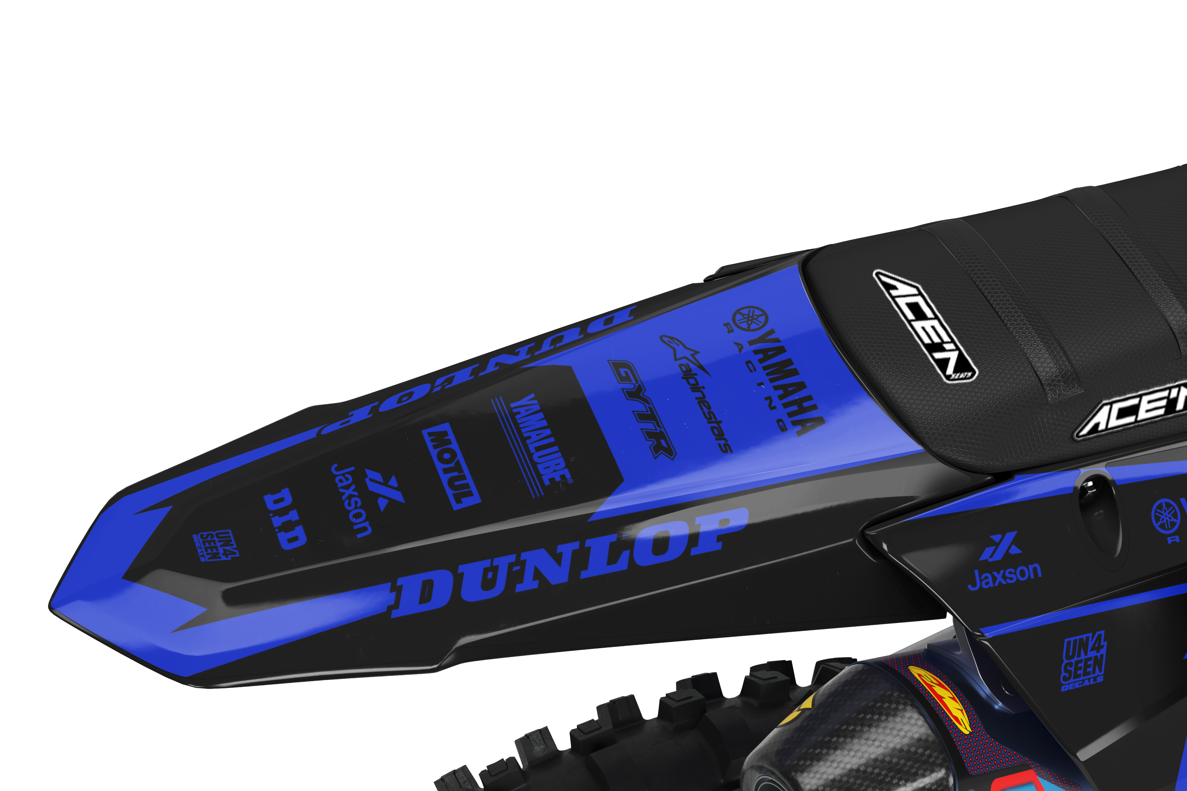 Yamaha Graphics Kit - Lubricate Blue
