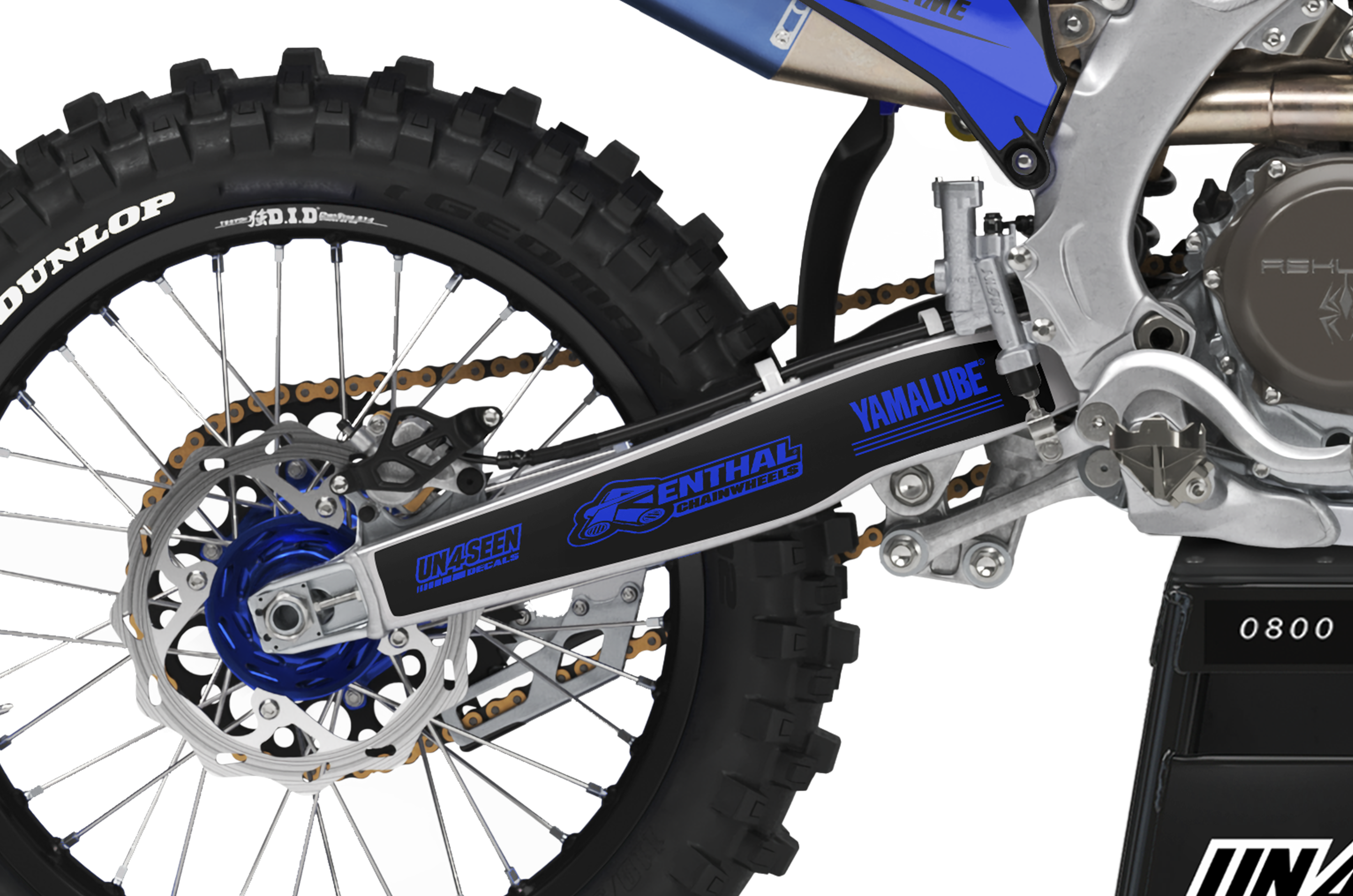 Yamaha Graphics Kit - Lubricate Blue