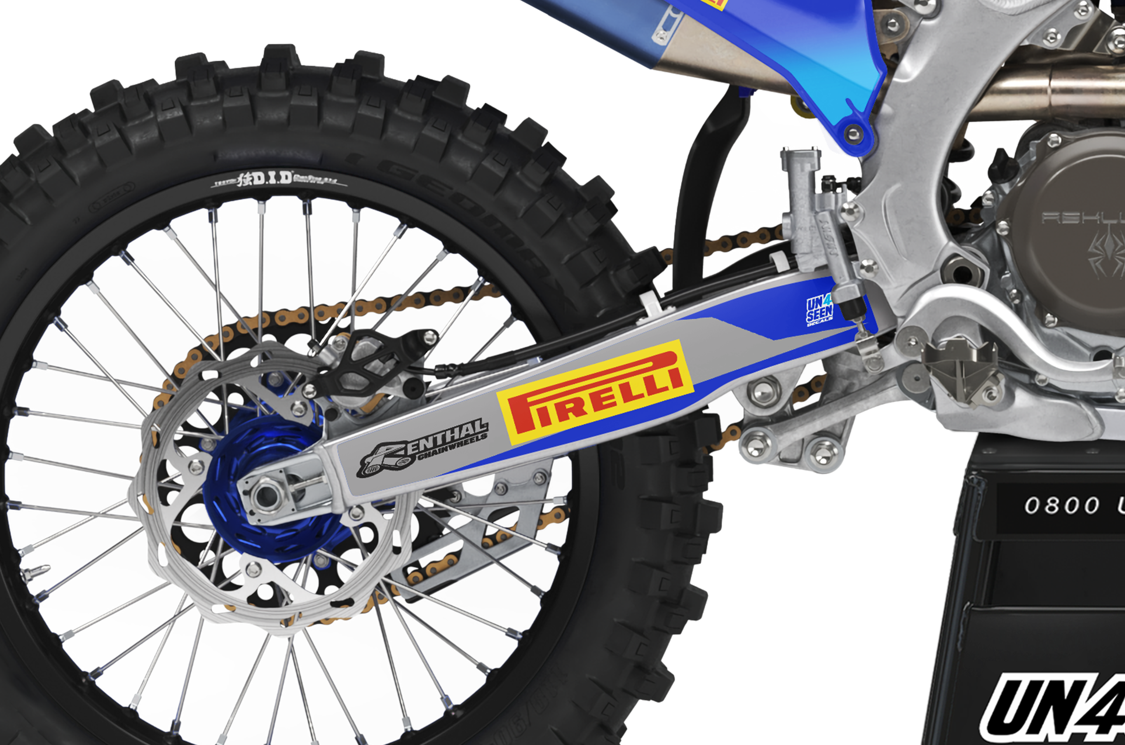 Yamaha Graphics Kit - Stance Blue