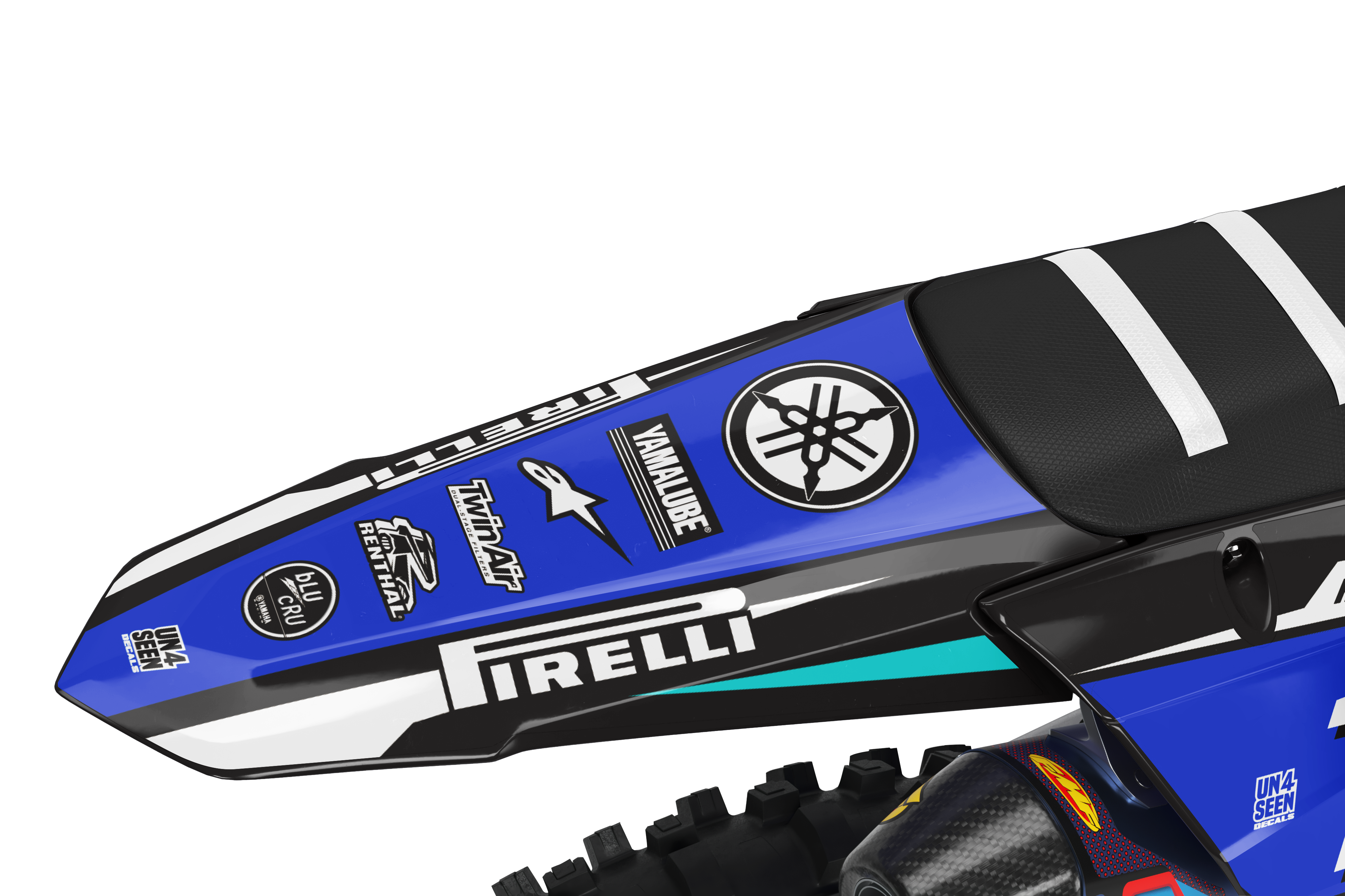 Yamaha Graphics Kit - Urgent Aqua