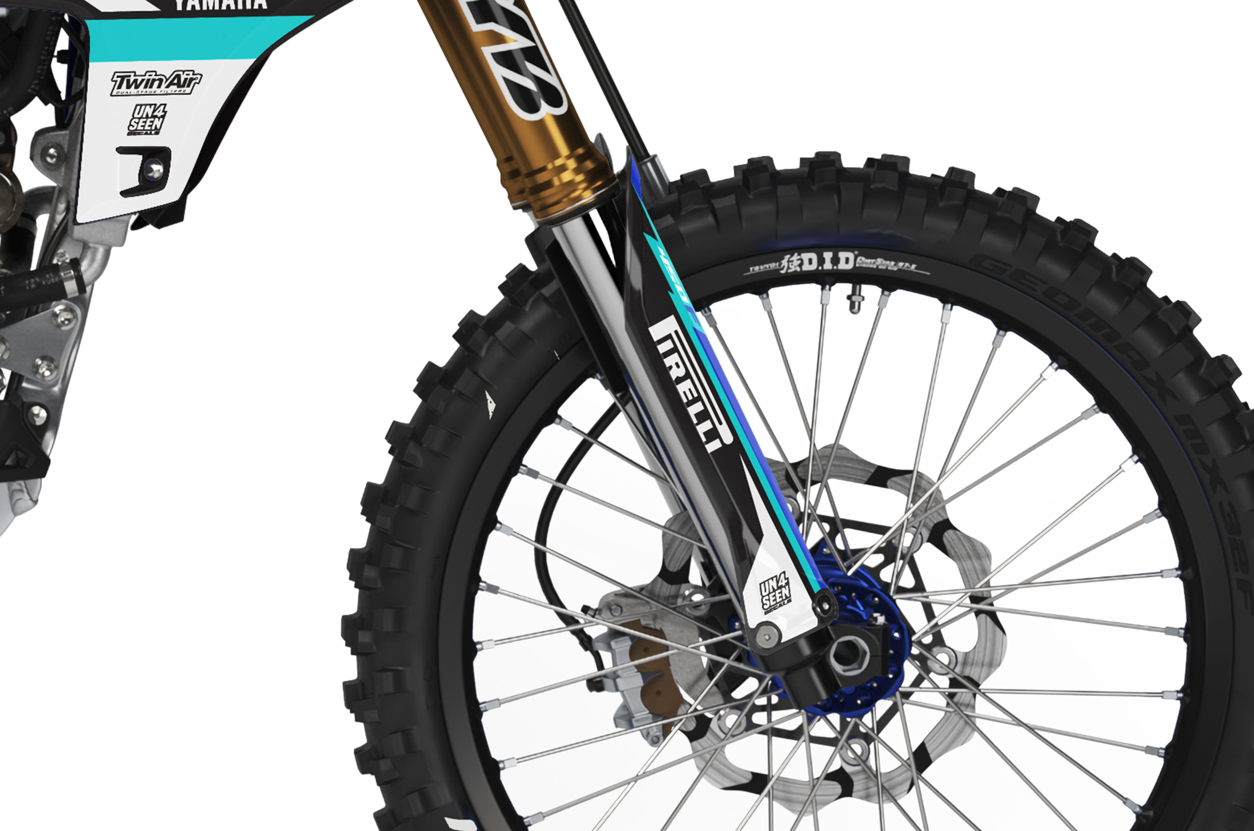 Yamaha Graphics Kit - Urgent Aqua