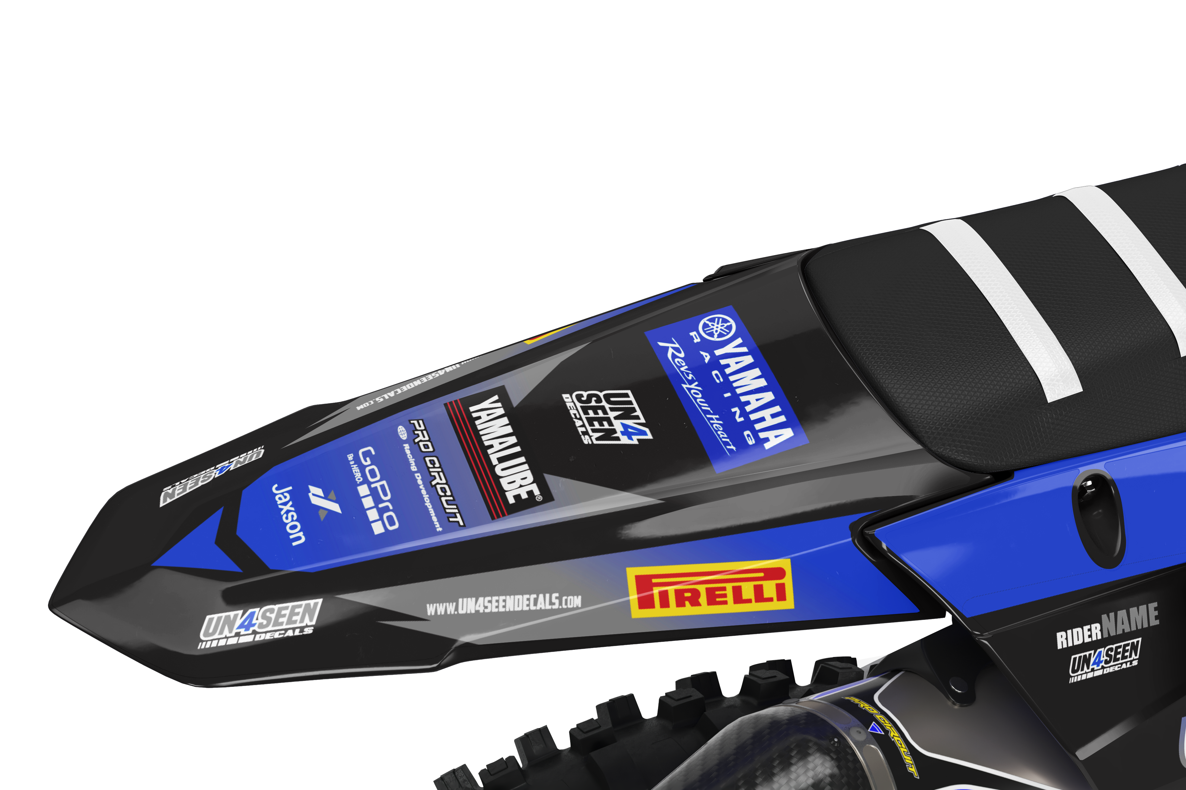 Yamaha Graphics Kit - Yeao Purple