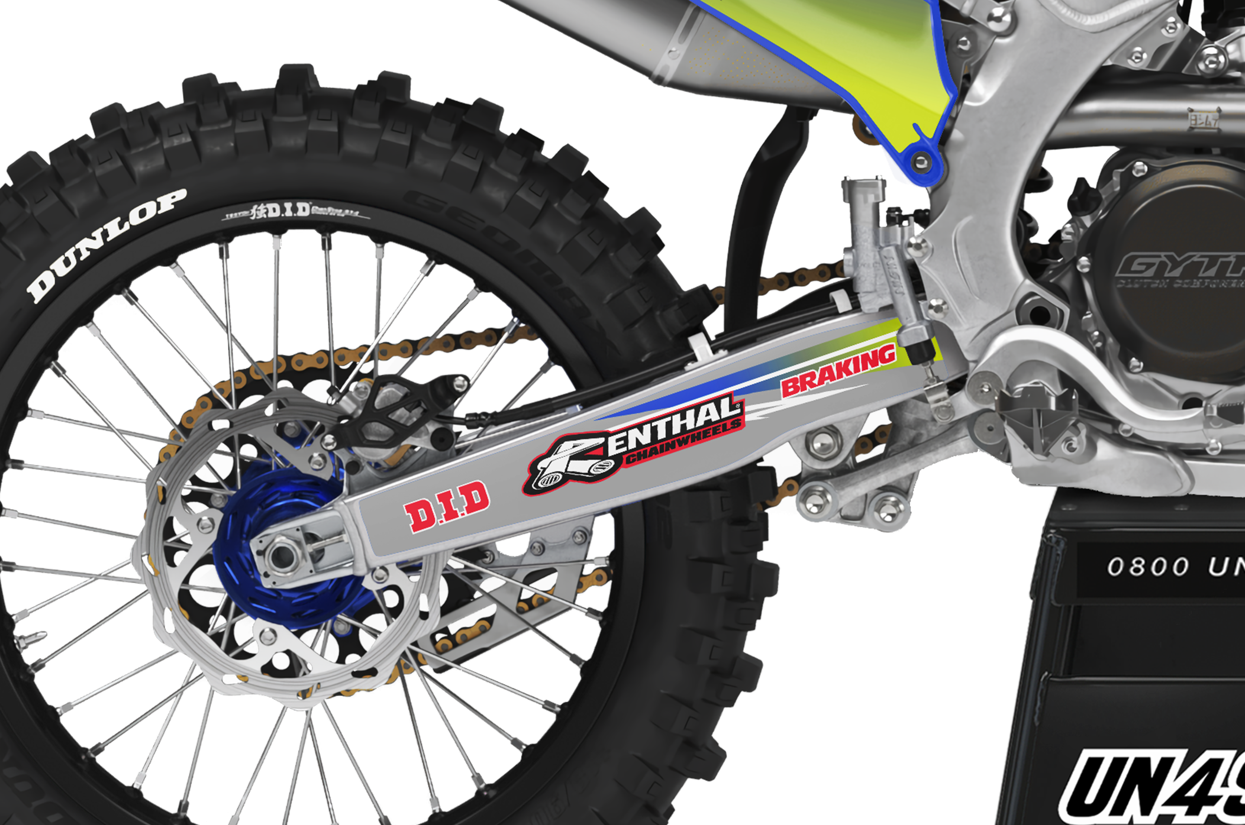 Yamaha Graphics Kit - Fluid Apex Blue