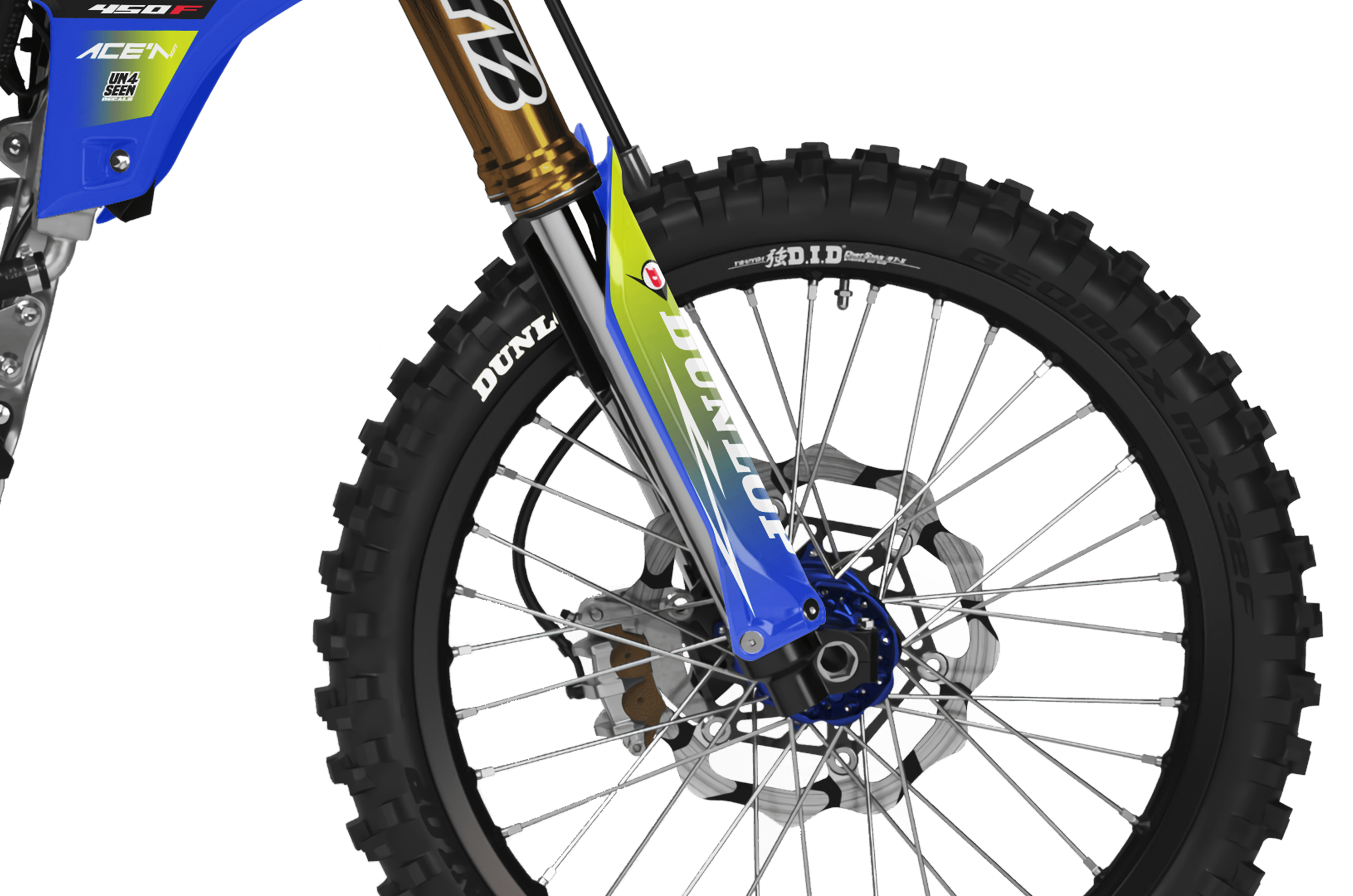 Yamaha Graphics Kit - Fluid Apex Blue