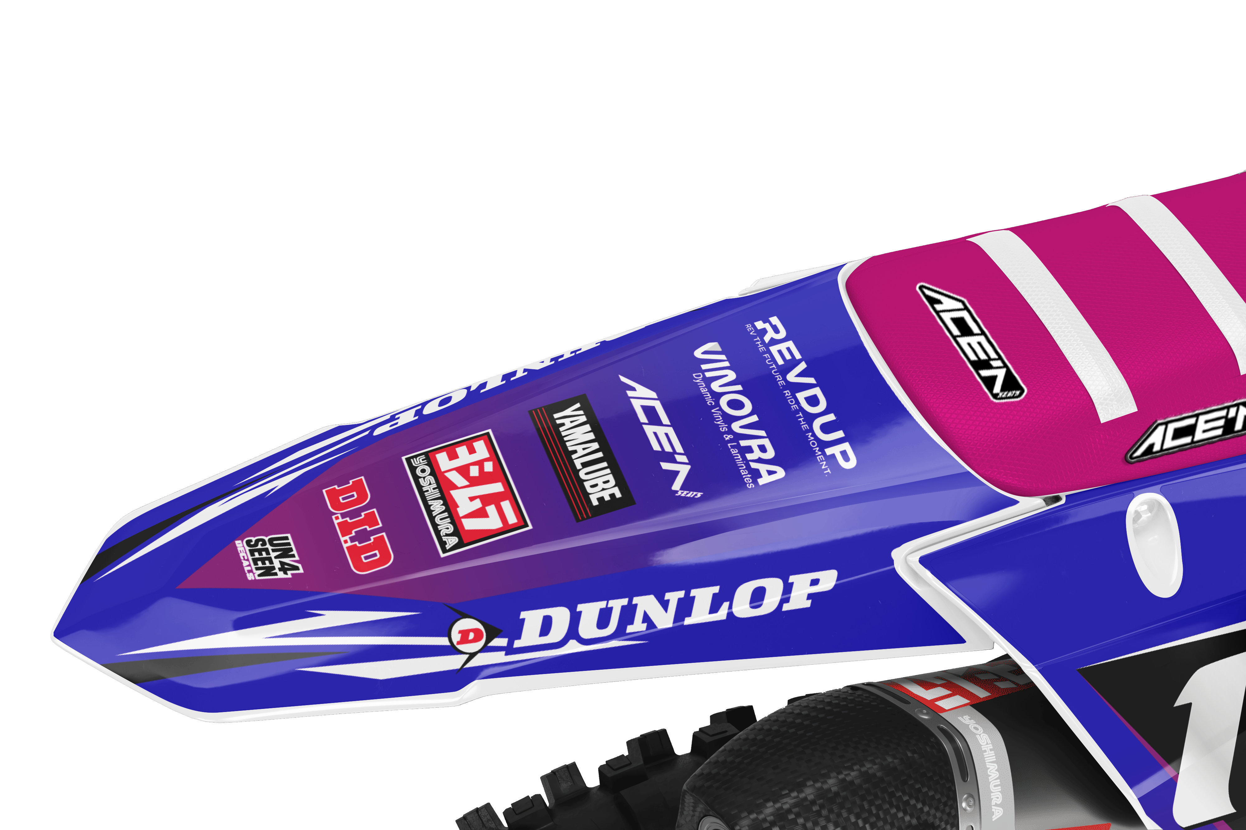 Yamaha Graphics Kit - Fluid Apex Purple