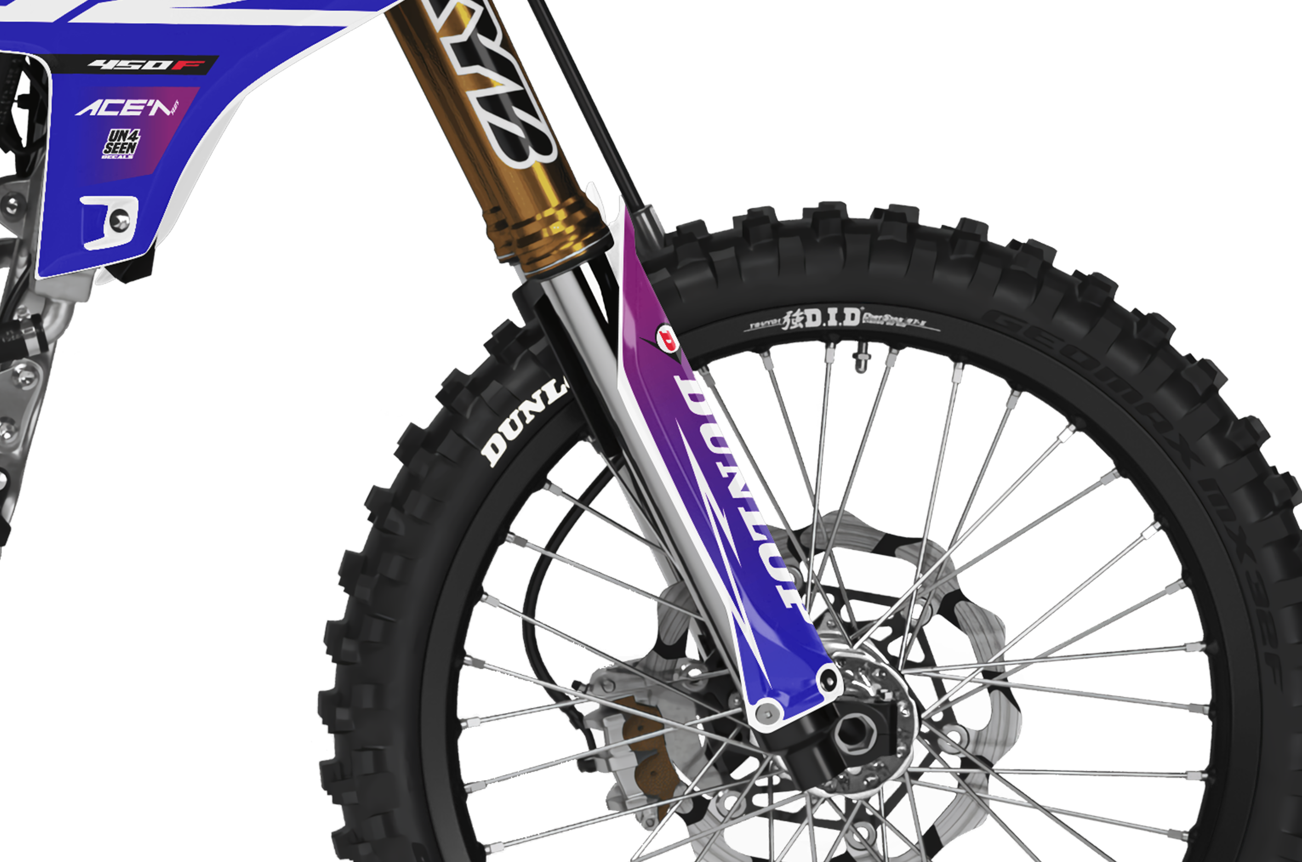Yamaha Graphics Kit - Fluid Apex Purple
