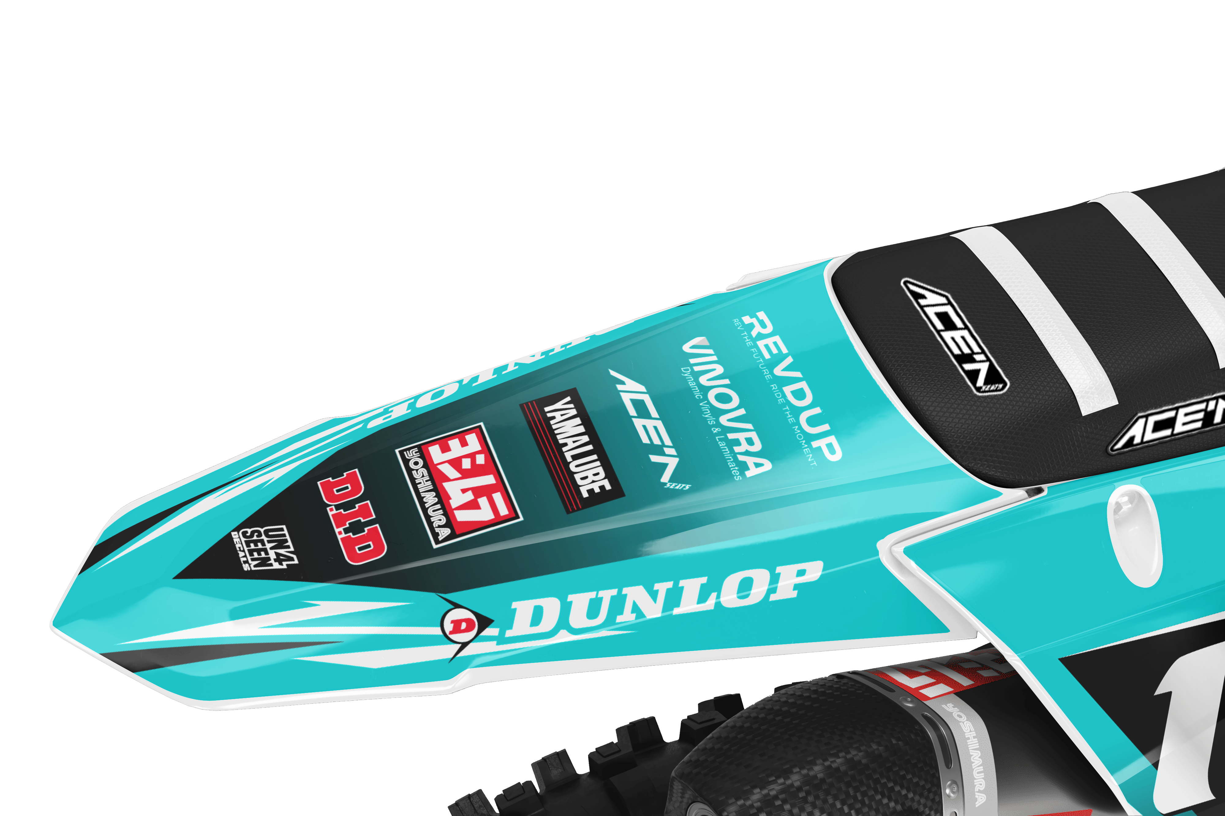 Yamaha Graphics Kit - Fluid Apex Aqua