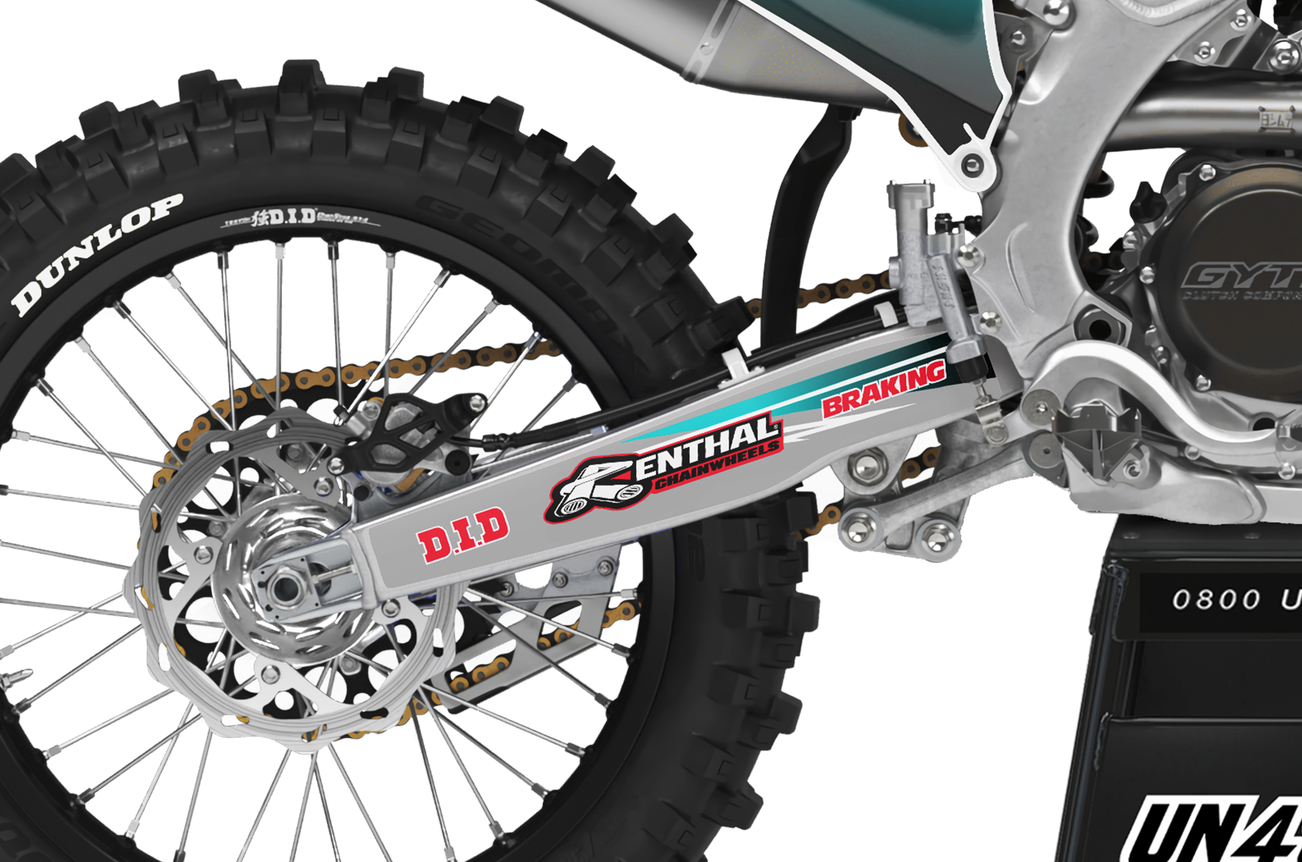 Yamaha Graphics Kit - Fluid Apex Aqua