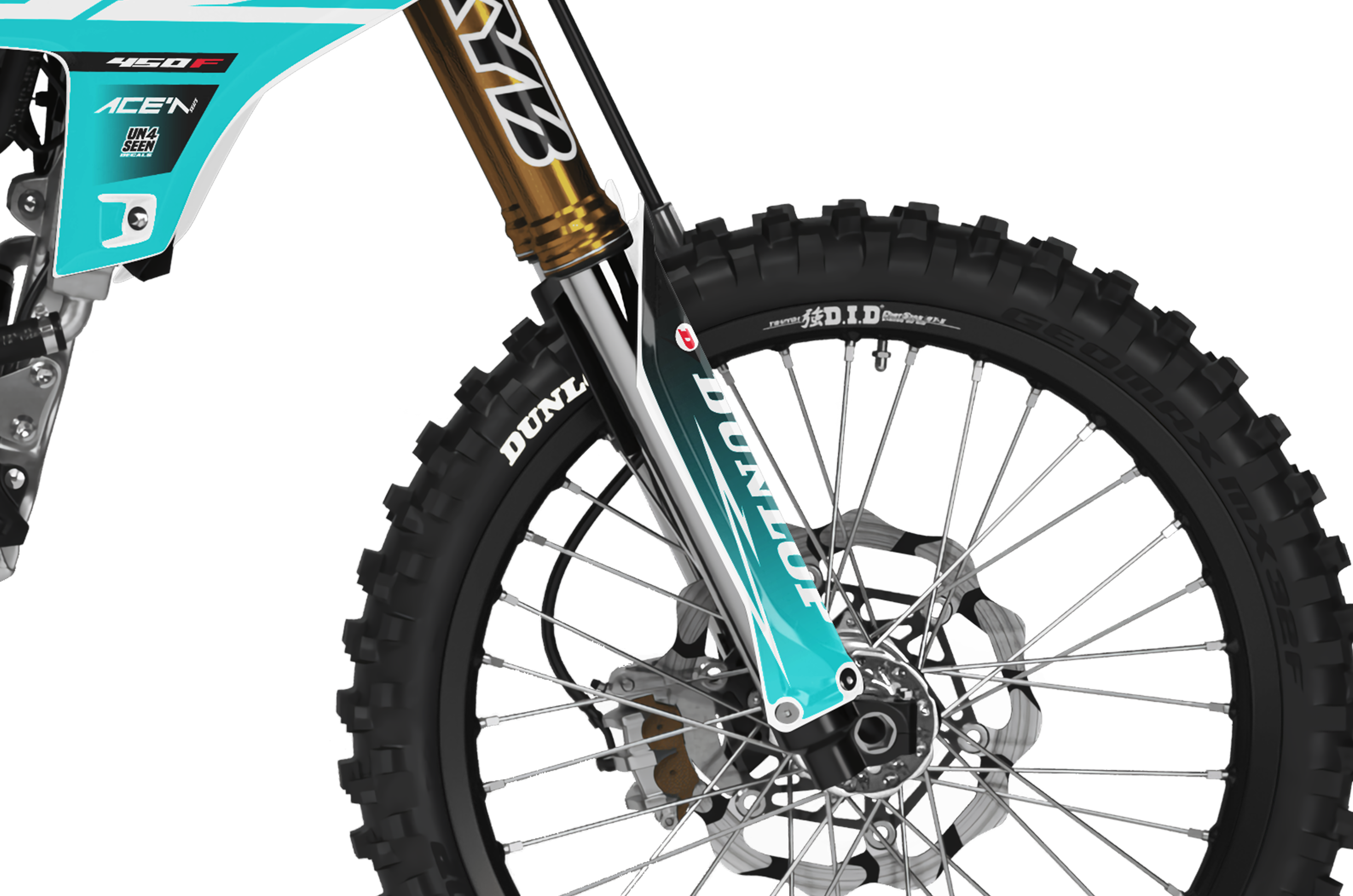Yamaha Graphics Kit - Fluid Apex Aqua