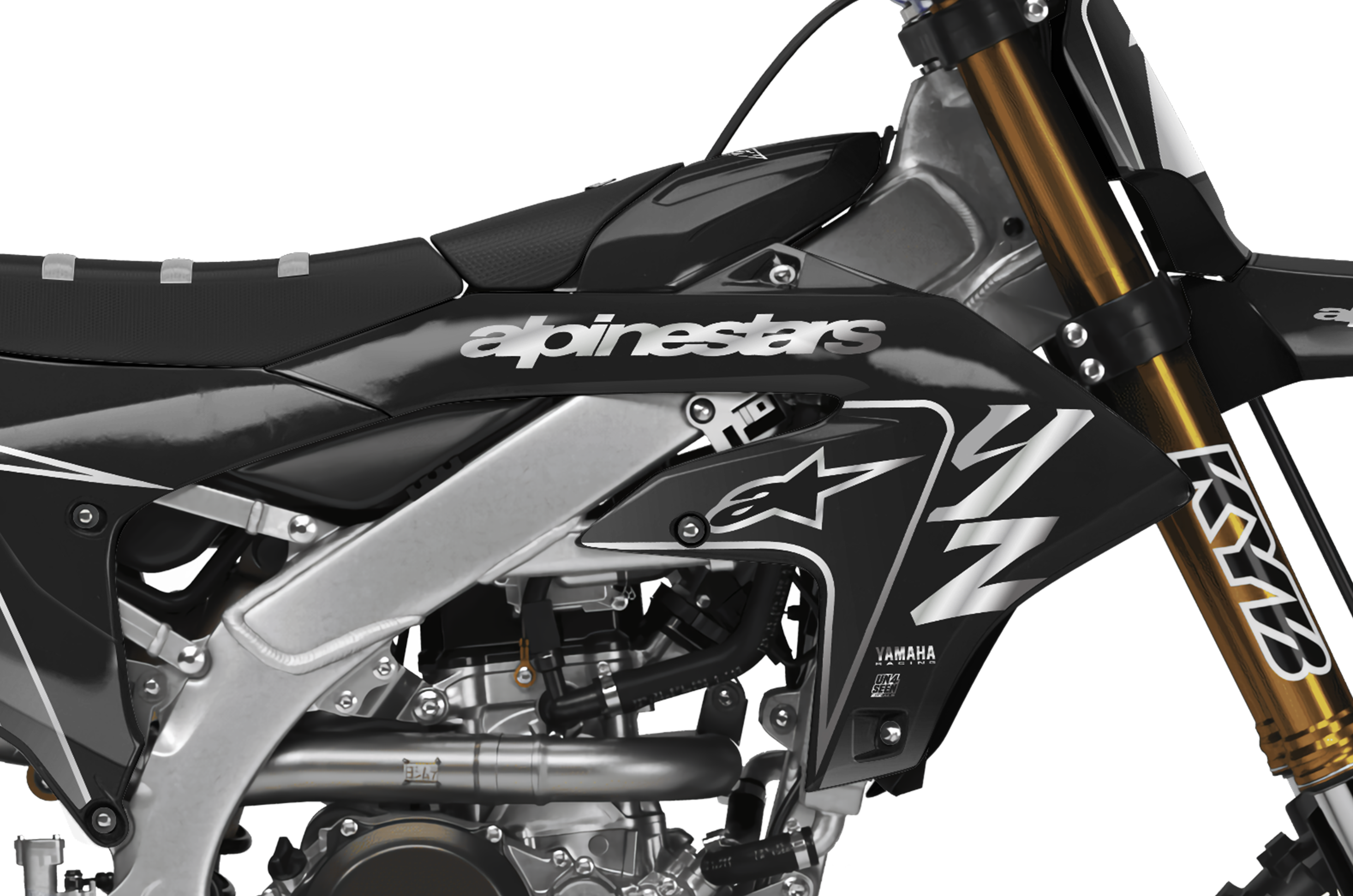 Yamaha Graphics Kit - Fluid Graphite