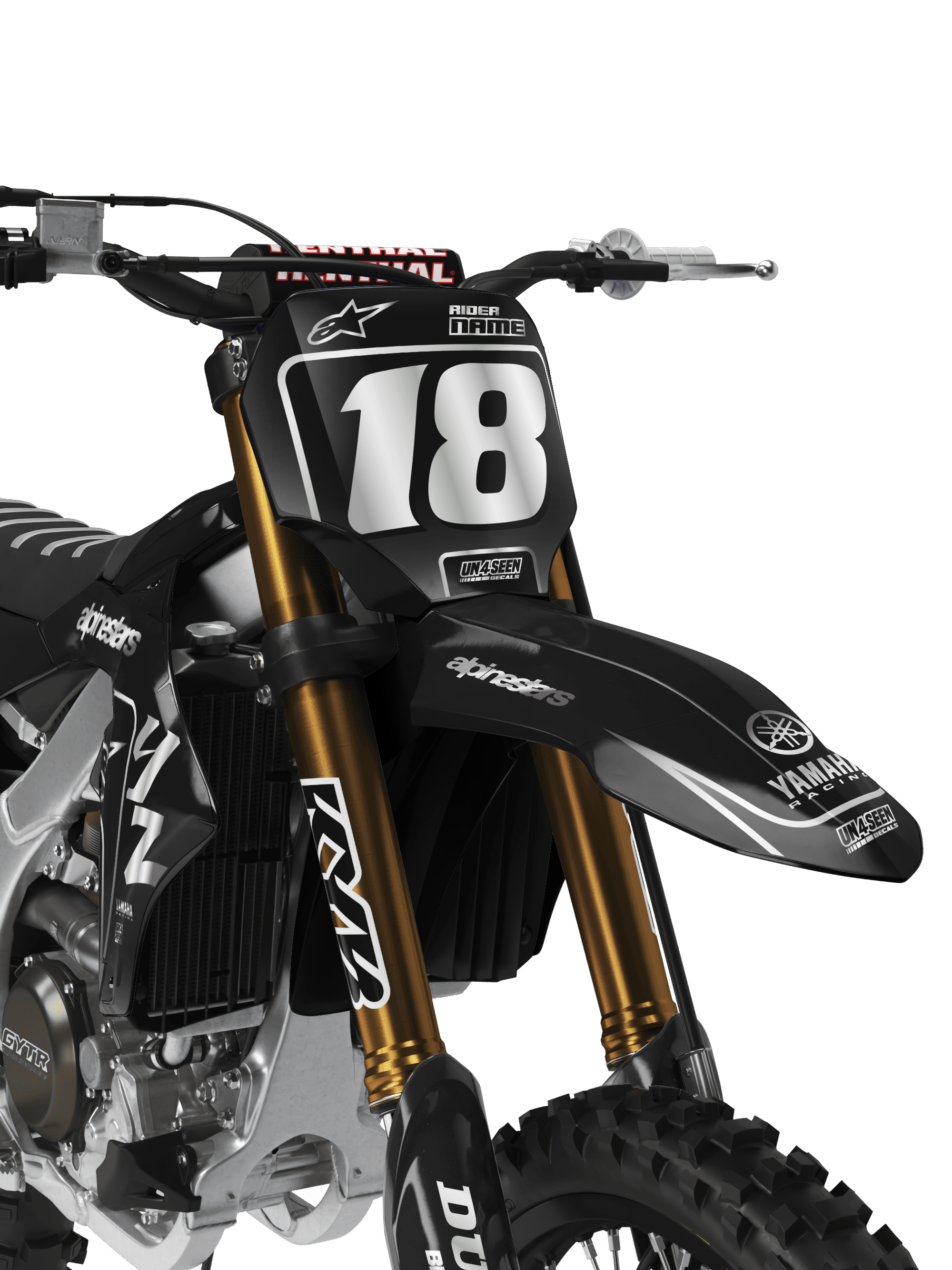 Yamaha Graphics Kit - Fluid Graphite