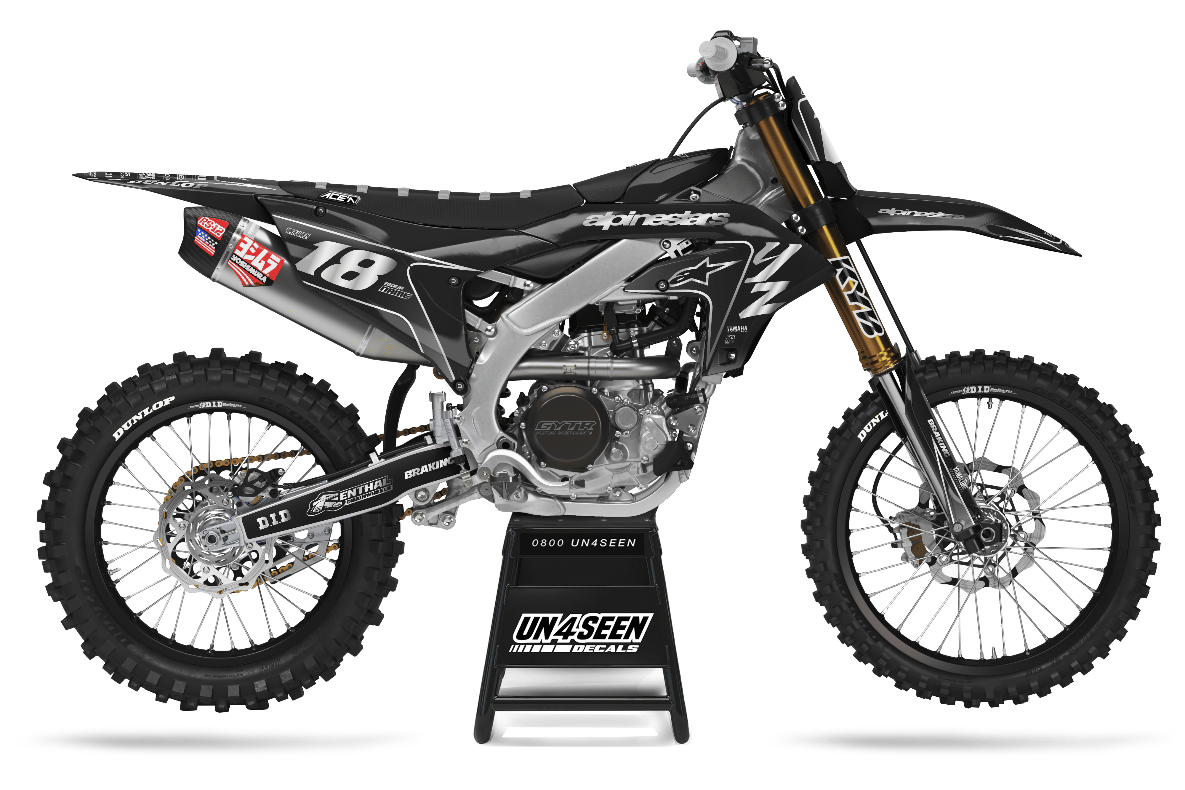 Yamaha Graphics Kit - Fluid Graphite