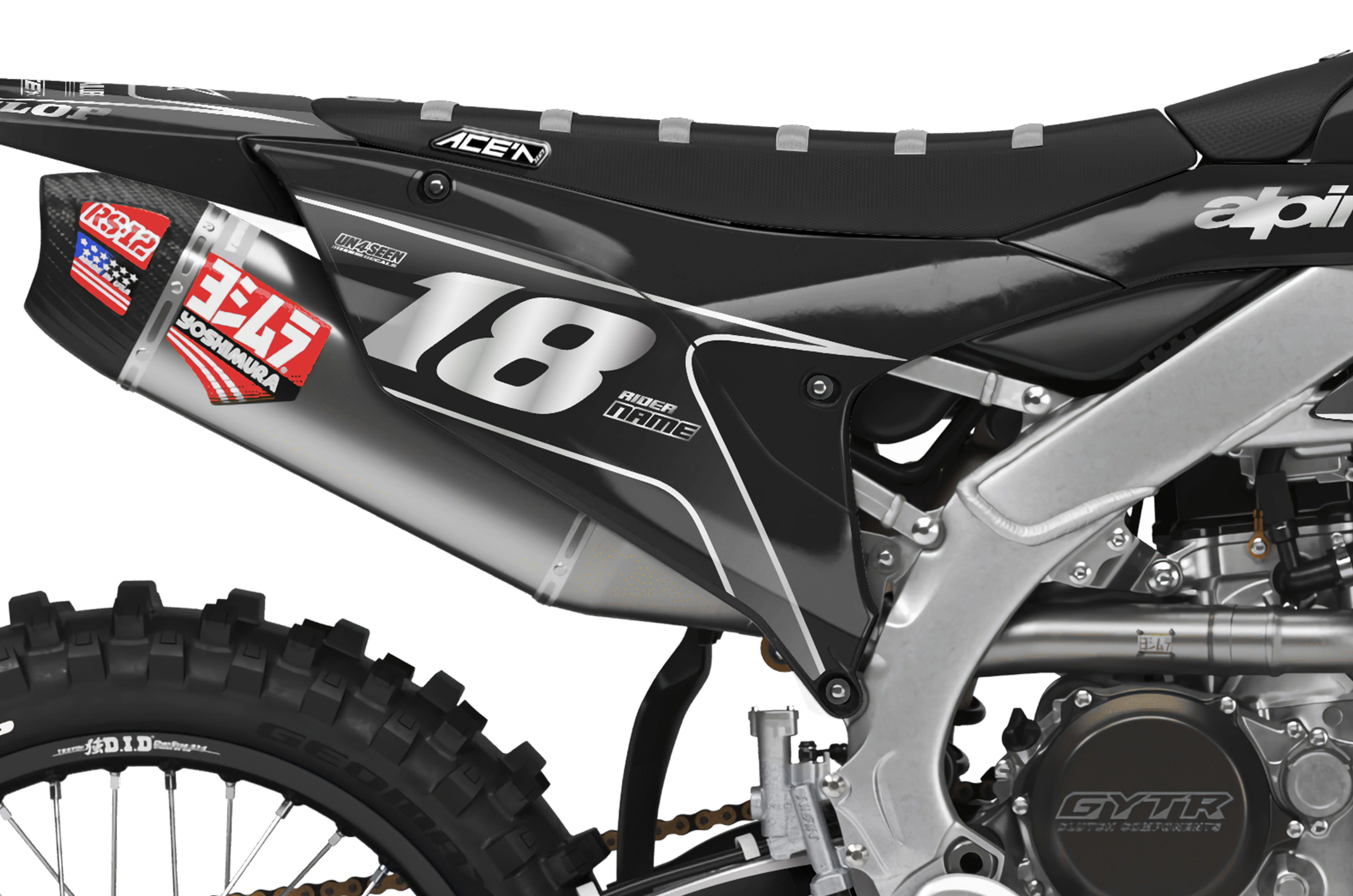 Yamaha Graphics Kit - Fluid Graphite