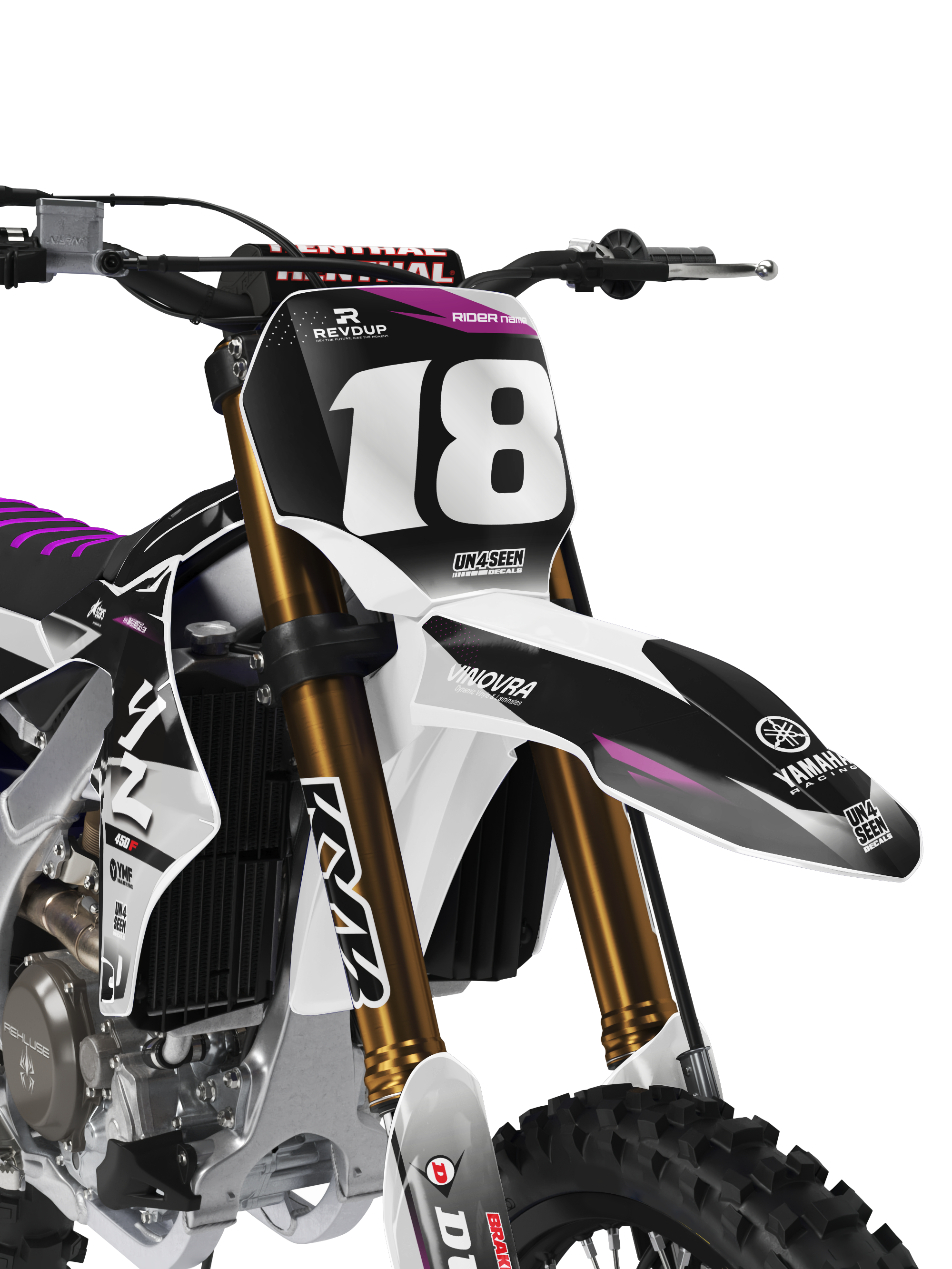 Yamaha Graphics Kit - Fluid Grey