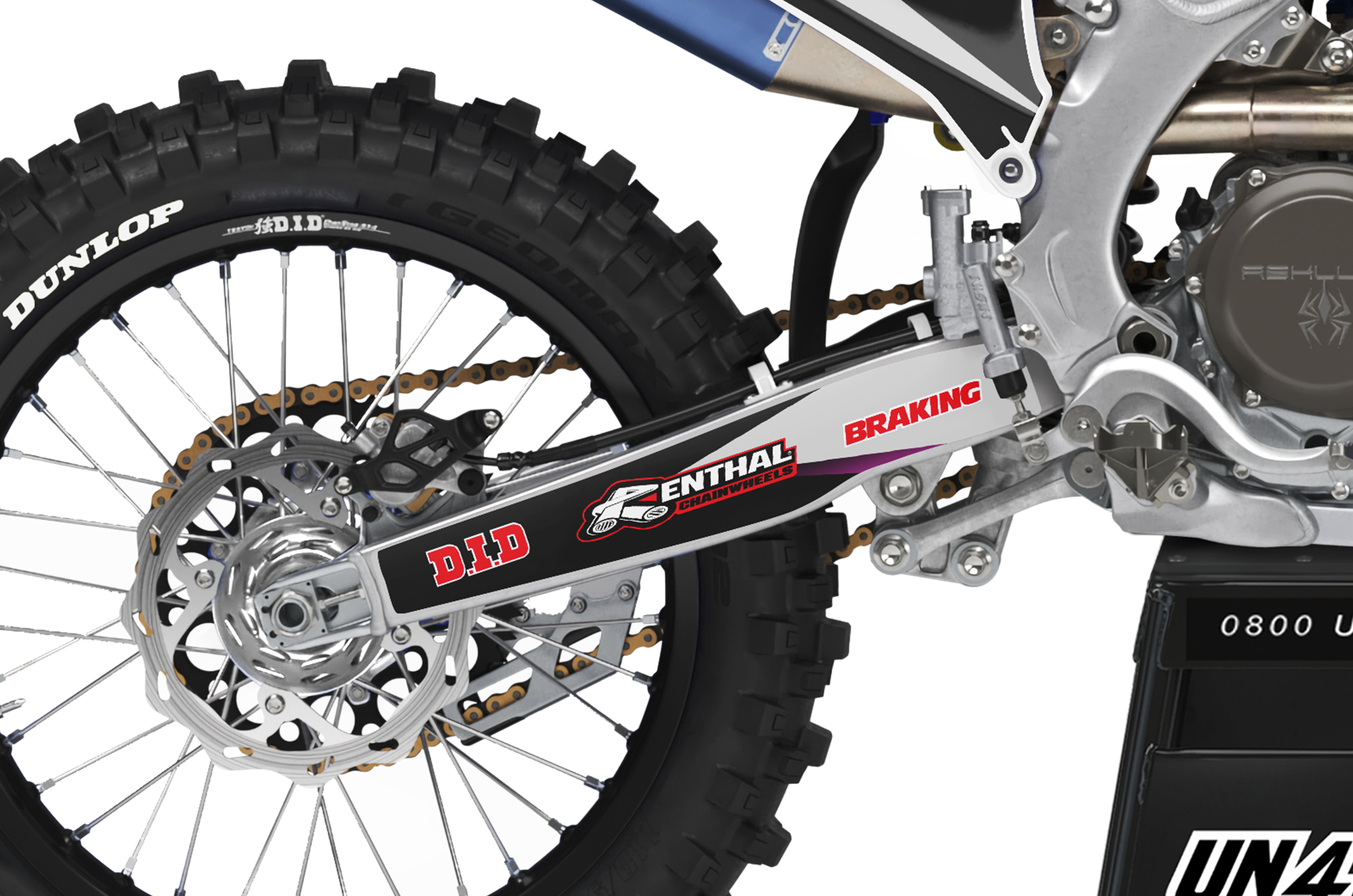 Yamaha Graphics Kit - Fluid Grey