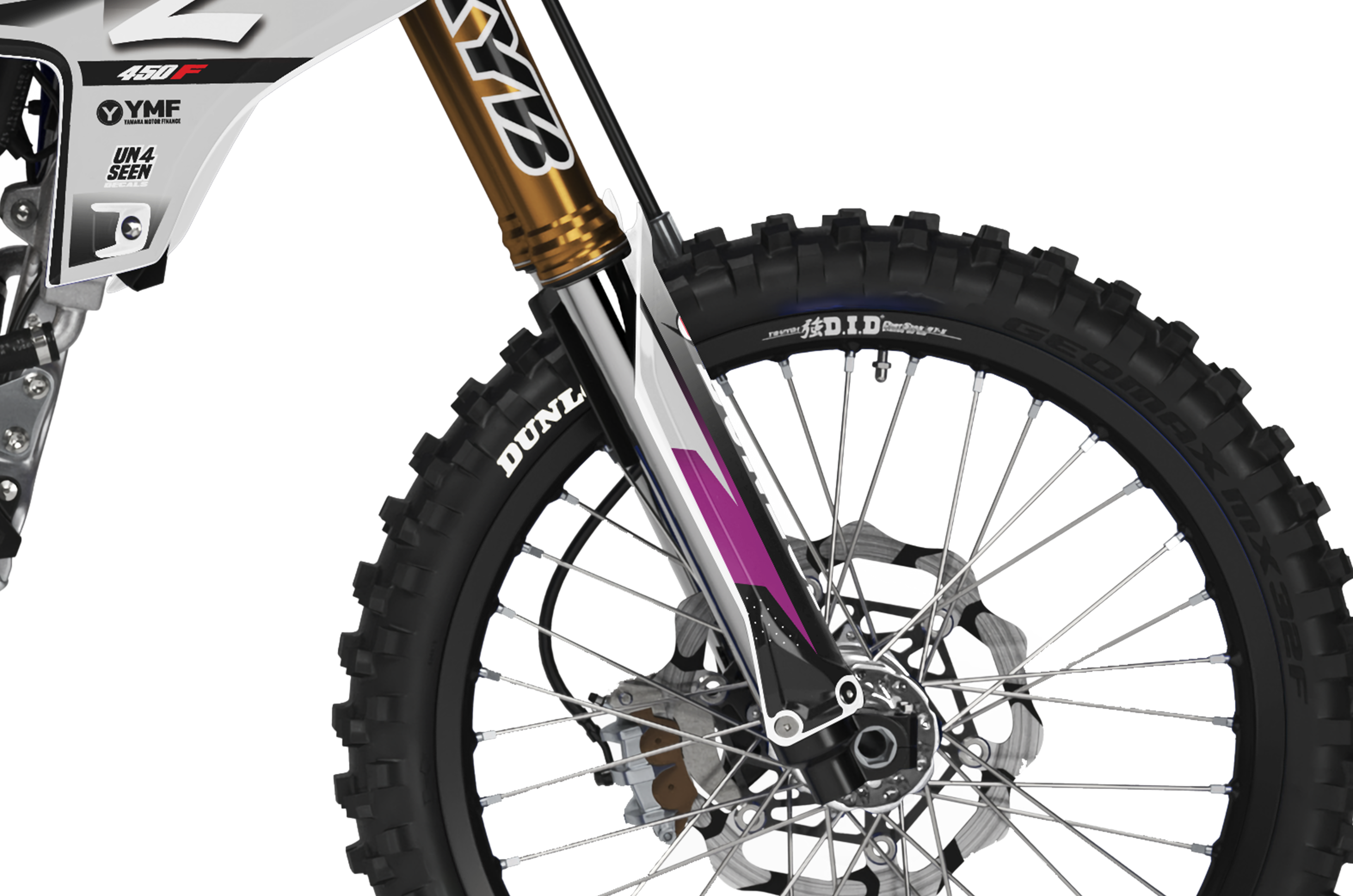 Yamaha Graphics Kit - Fluid Grey