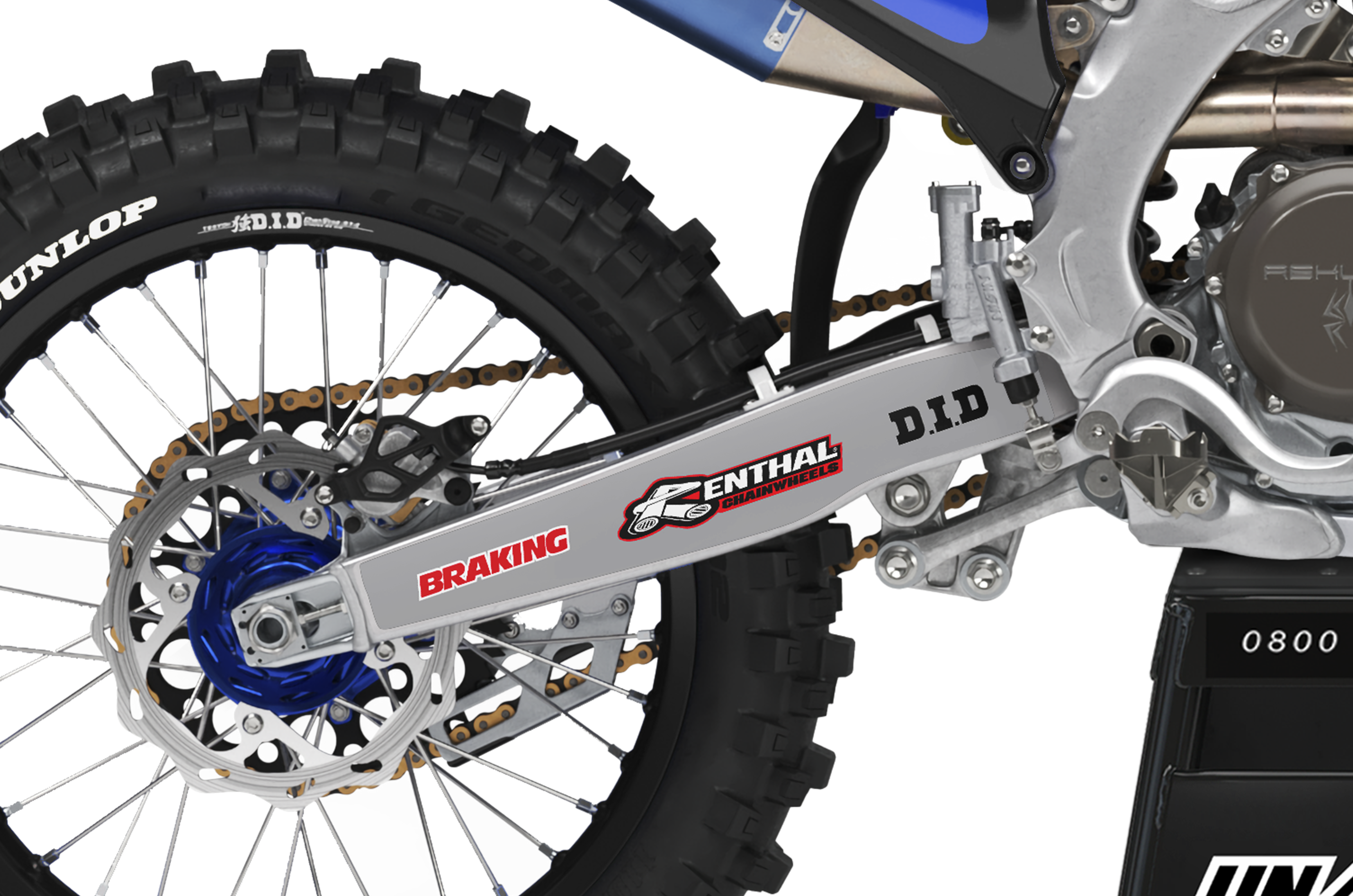 Yamaha Graphics Kit - Fluid Grid Blue