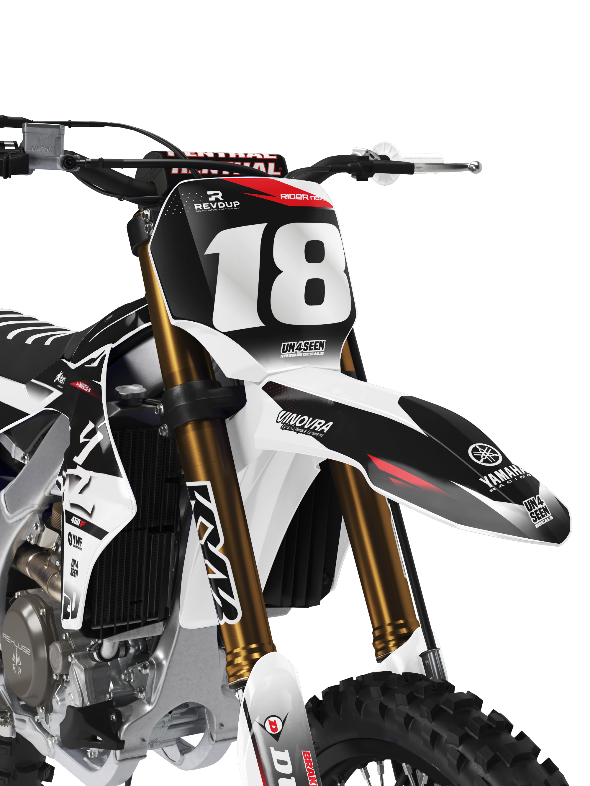 Yamaha Graphics Kit - Fluid Black