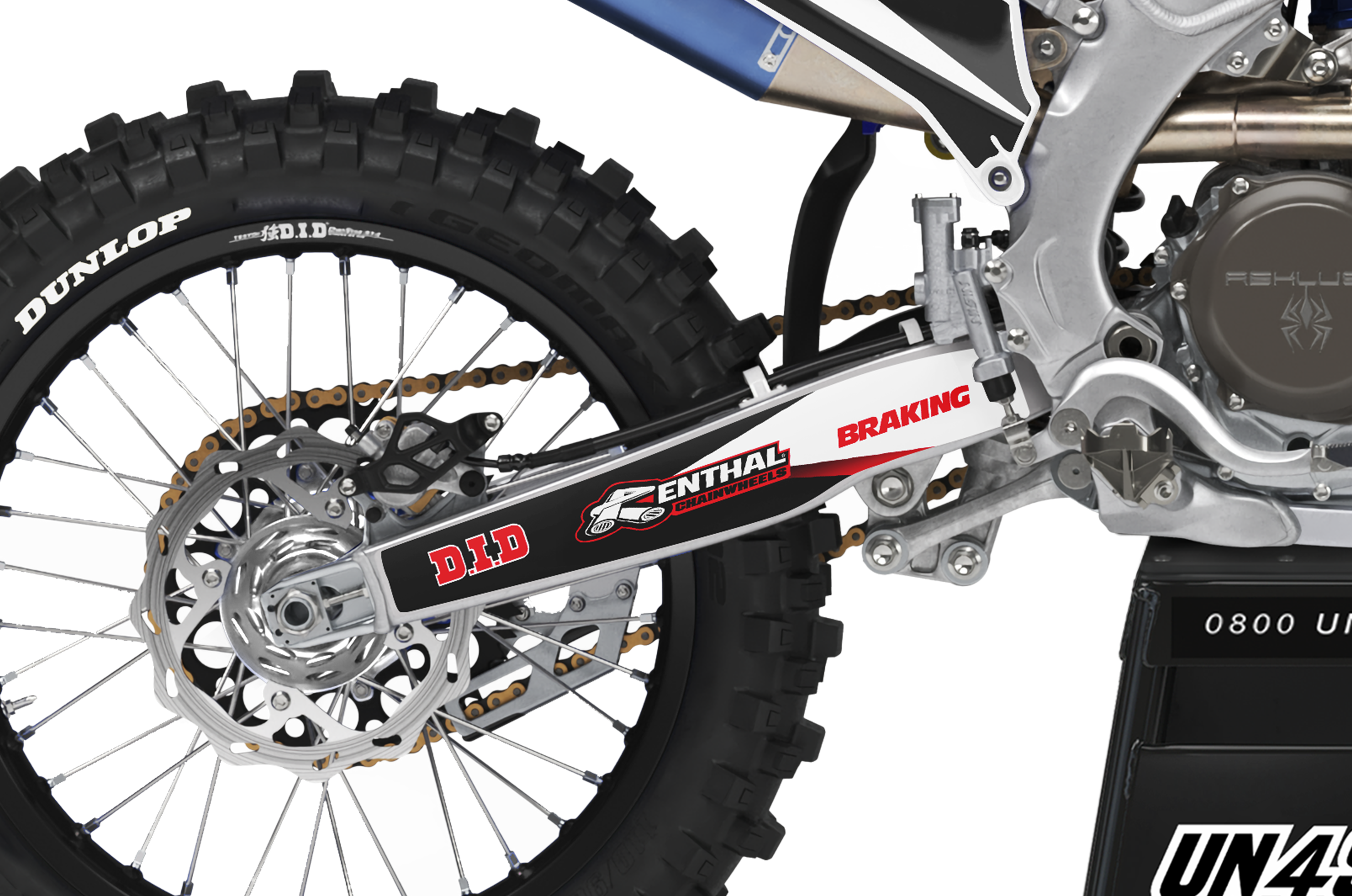 Yamaha Graphics Kit - Fluid Black