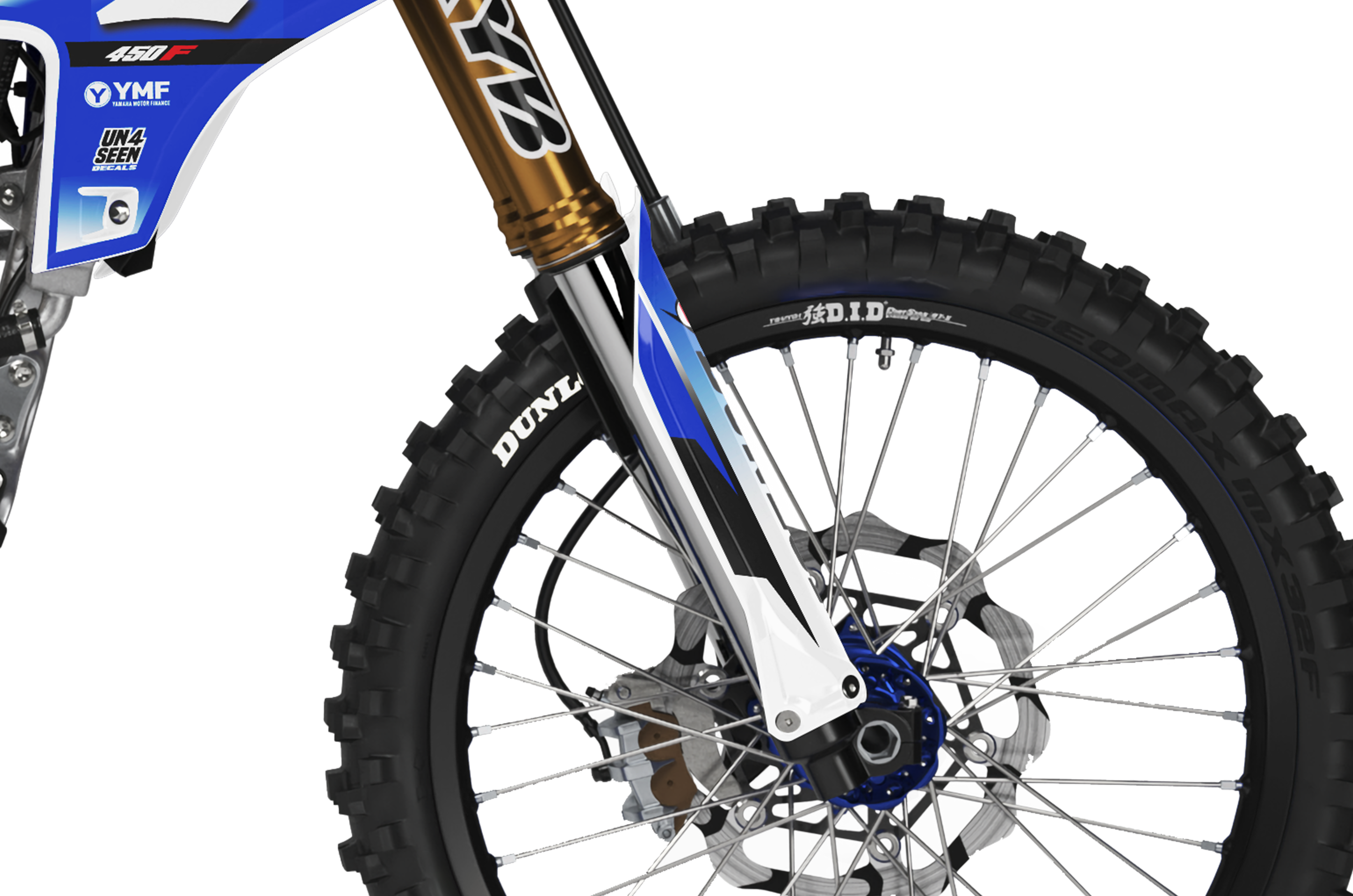 Yamaha Graphics Kit - Fluid Blue