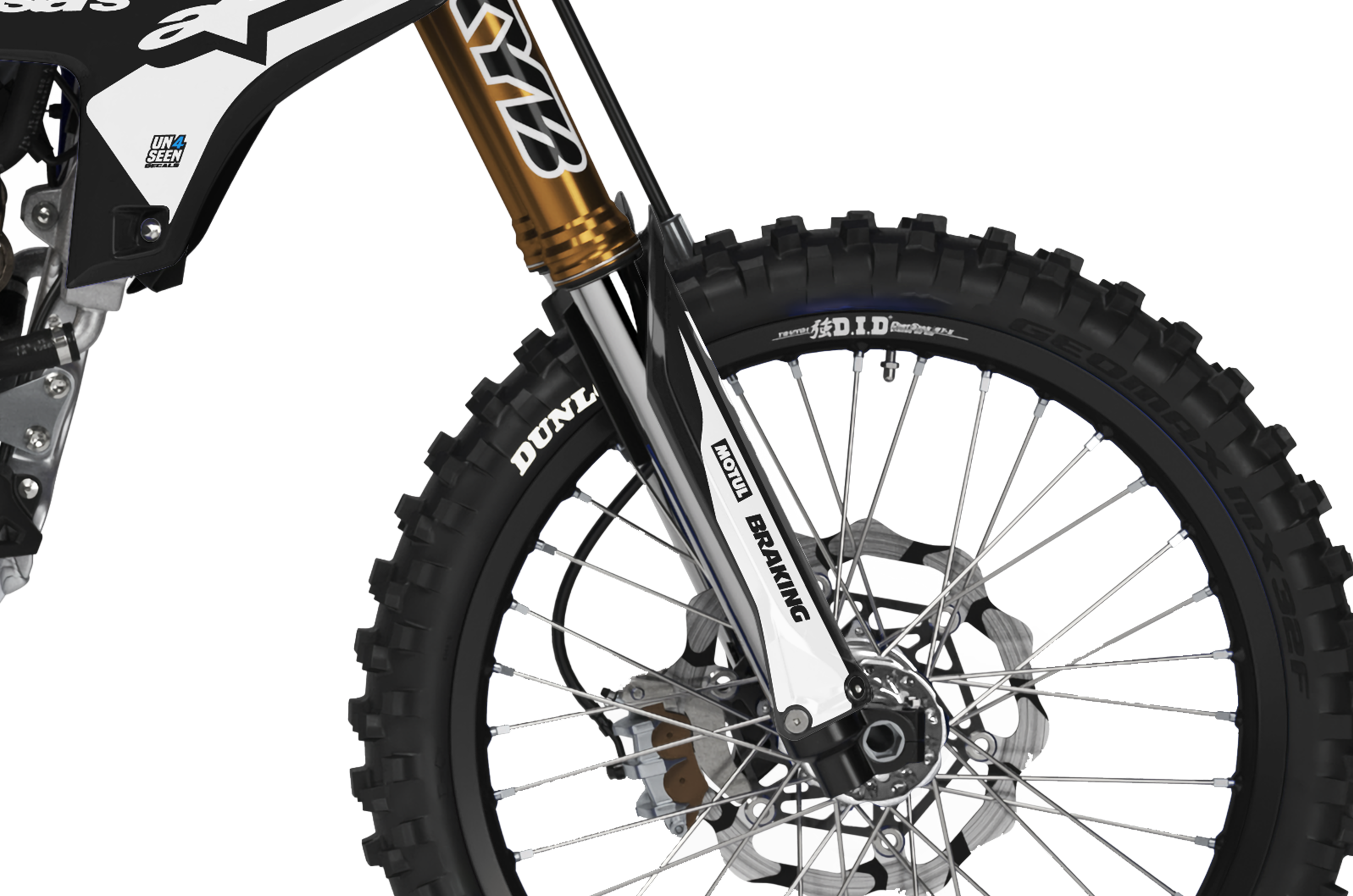 Yamaha Graphics Kit - Racer Air Ryway Black