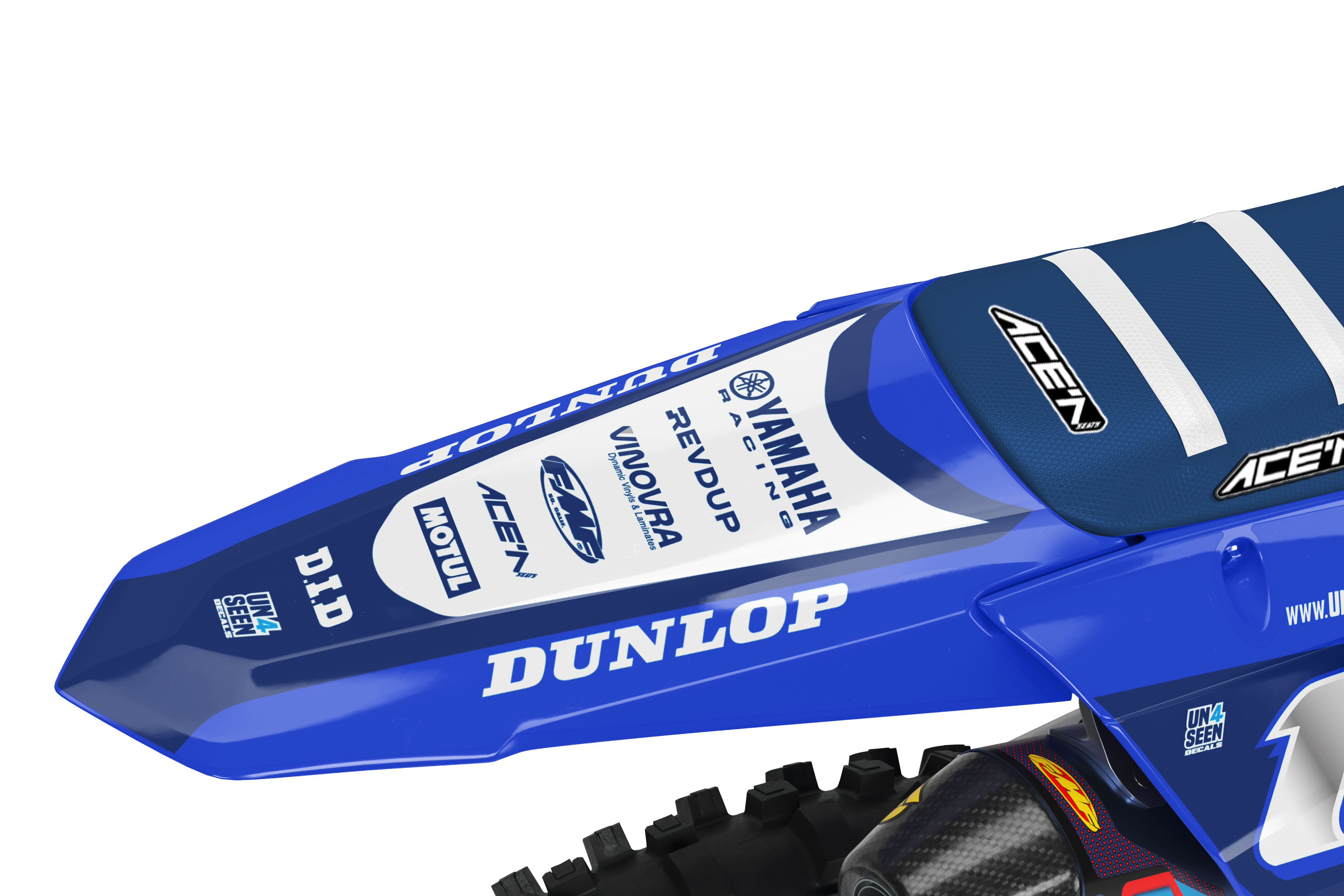 Yamaha Graphics Kit - Racer Air Ryway Blue