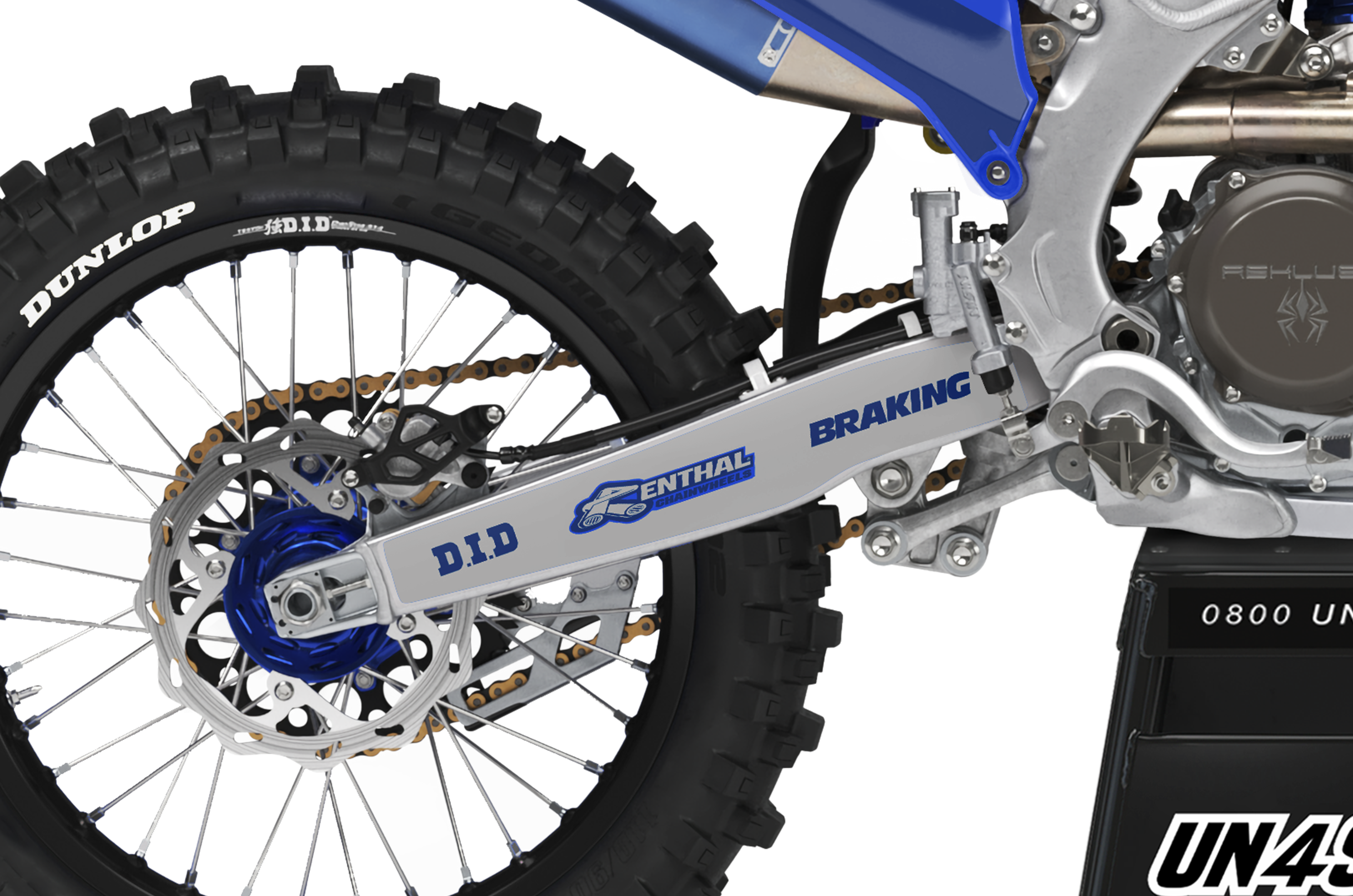 Yamaha Graphics Kit - Racer Air Ryway Blue