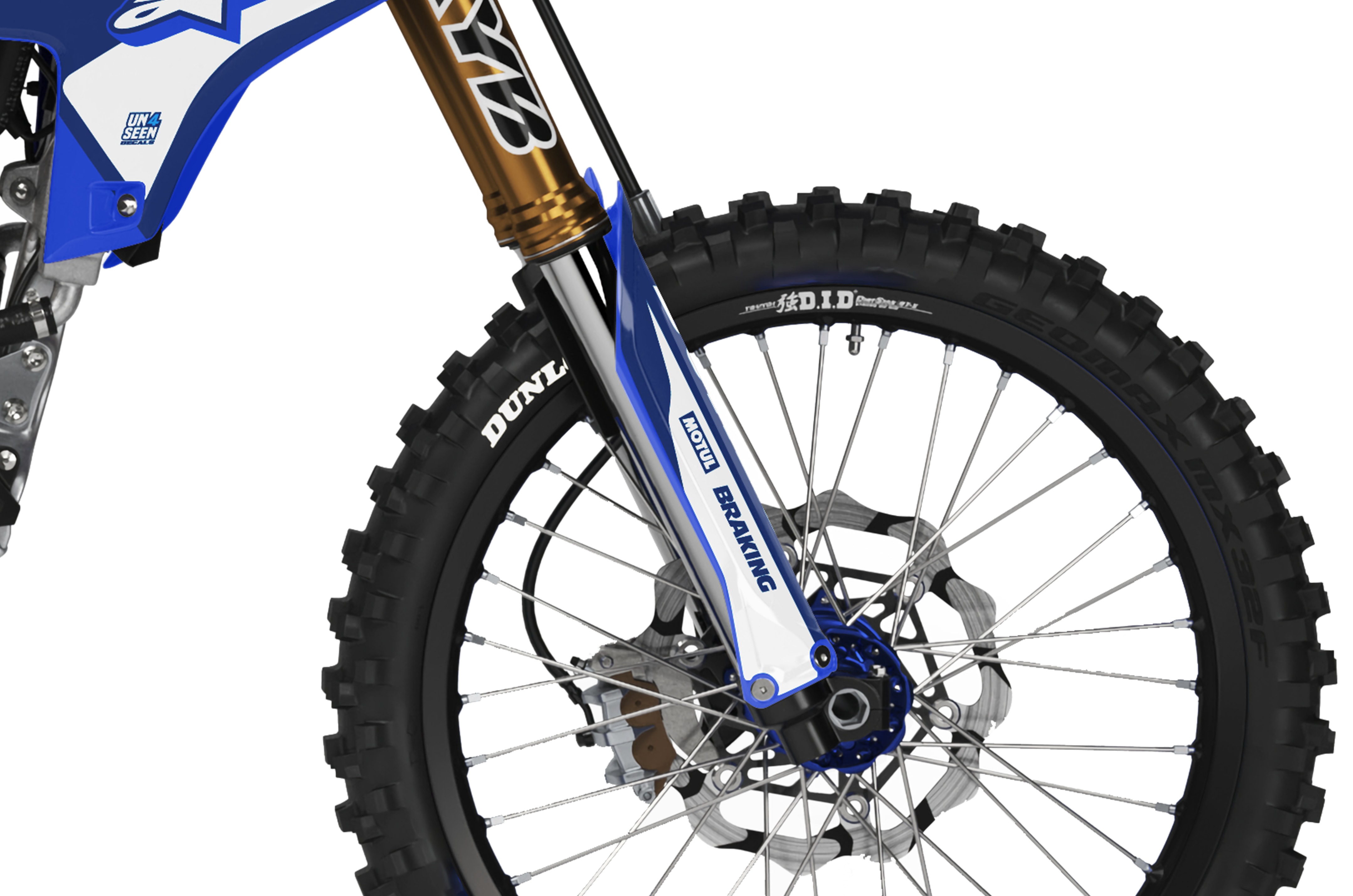 Yamaha Graphics Kit - Racer Air Ryway Blue