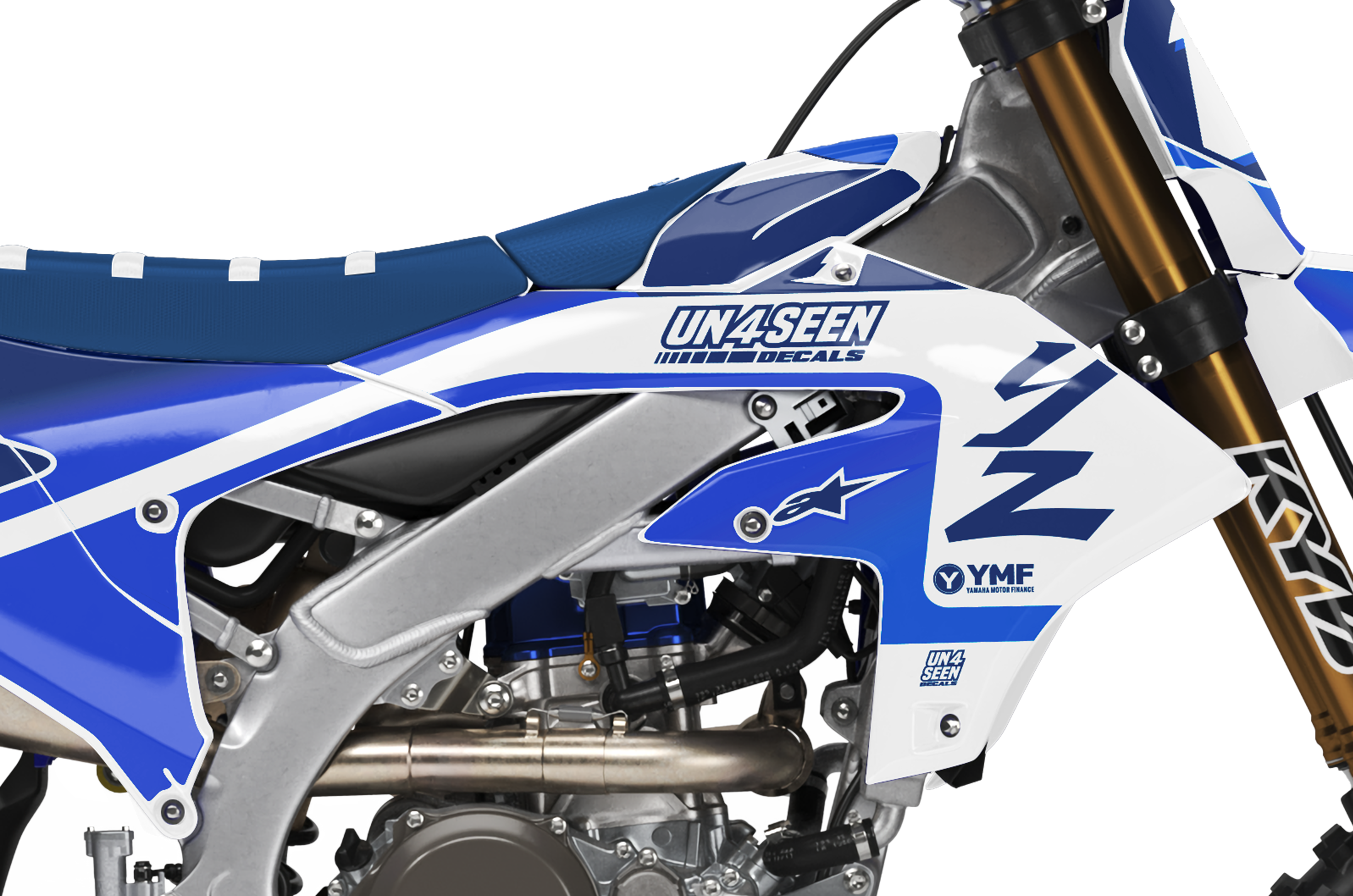 Yamaha Graphics Kit - Racer Portyl Blue