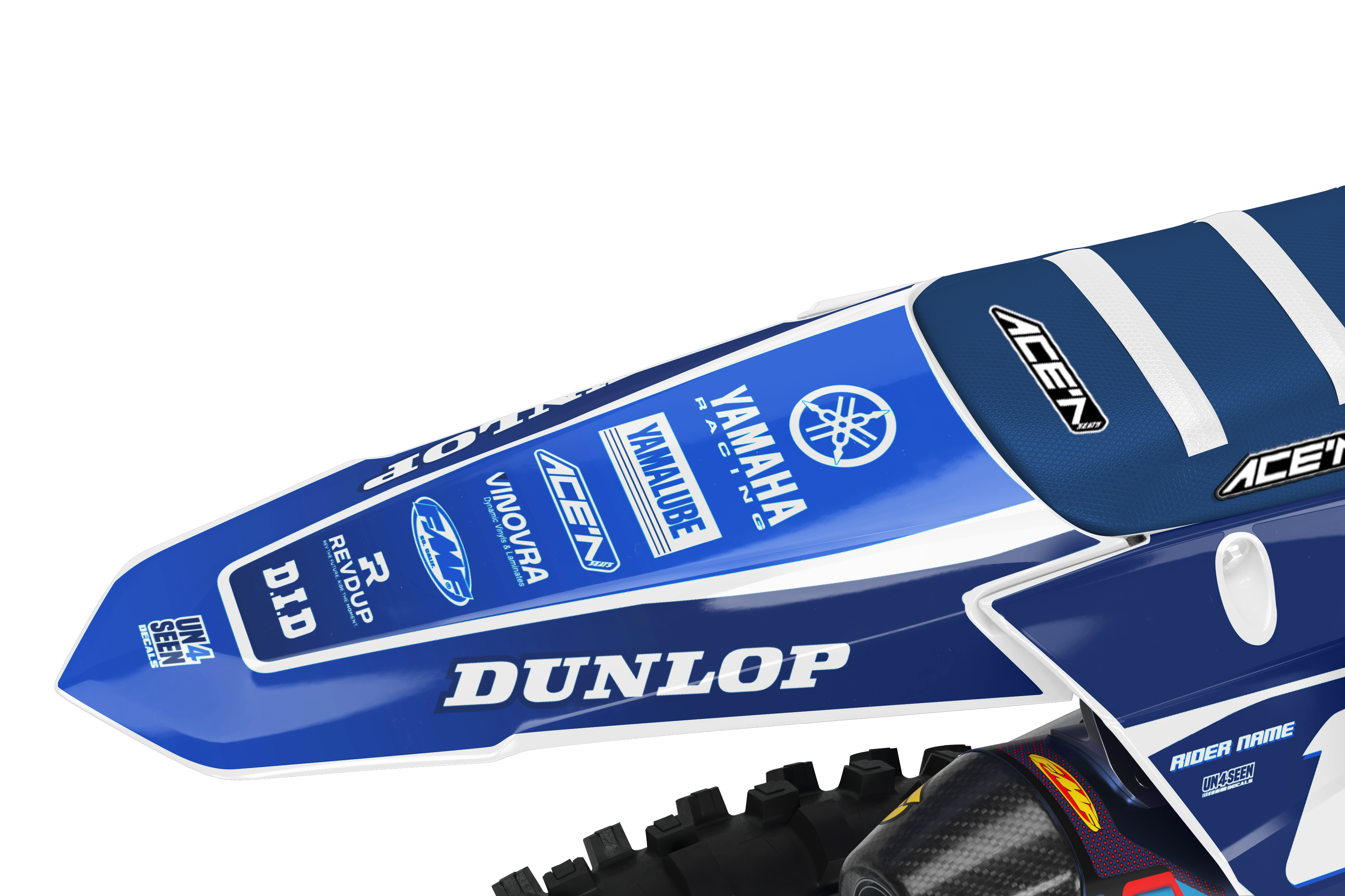Yamaha Graphics Kit - Racer Portyl Blue