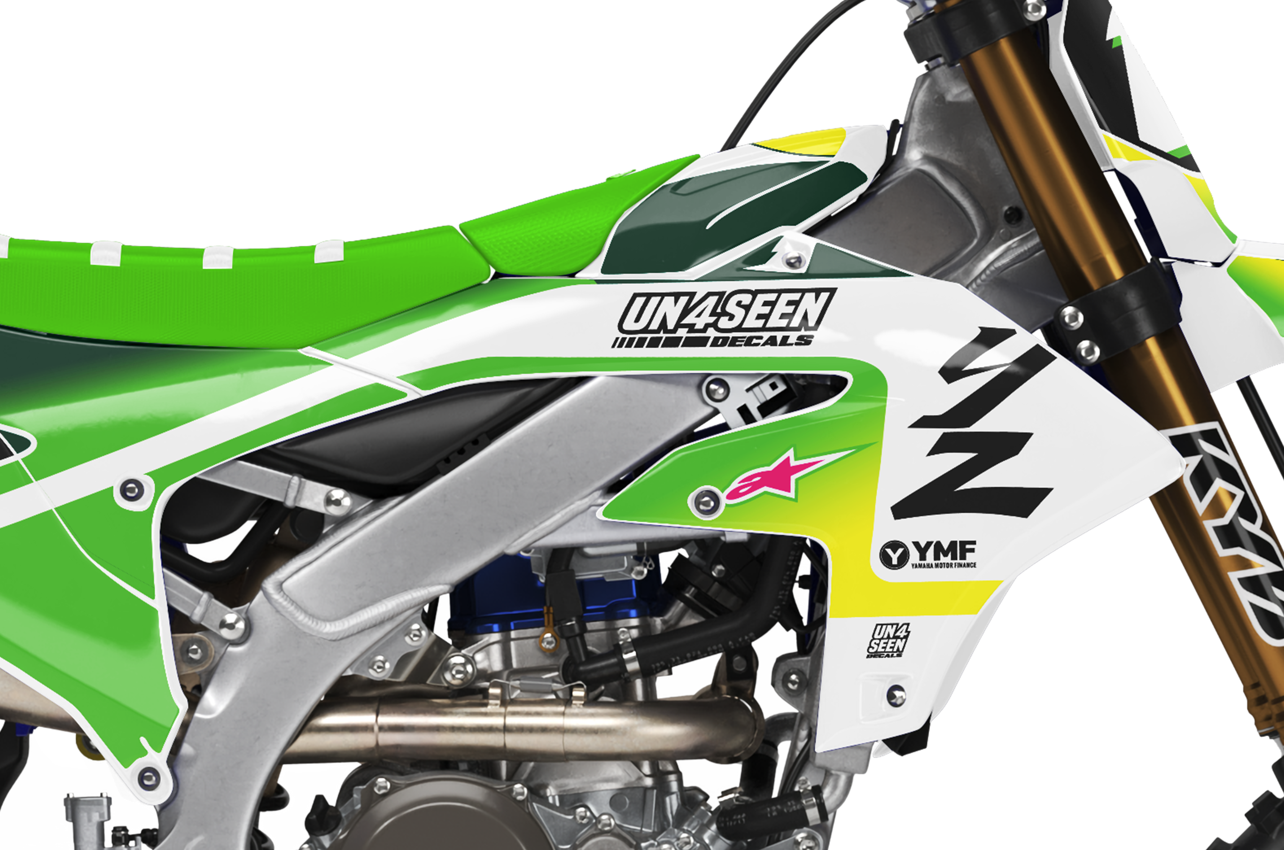 Yamaha Graphics Kit - Racer Portyl Green