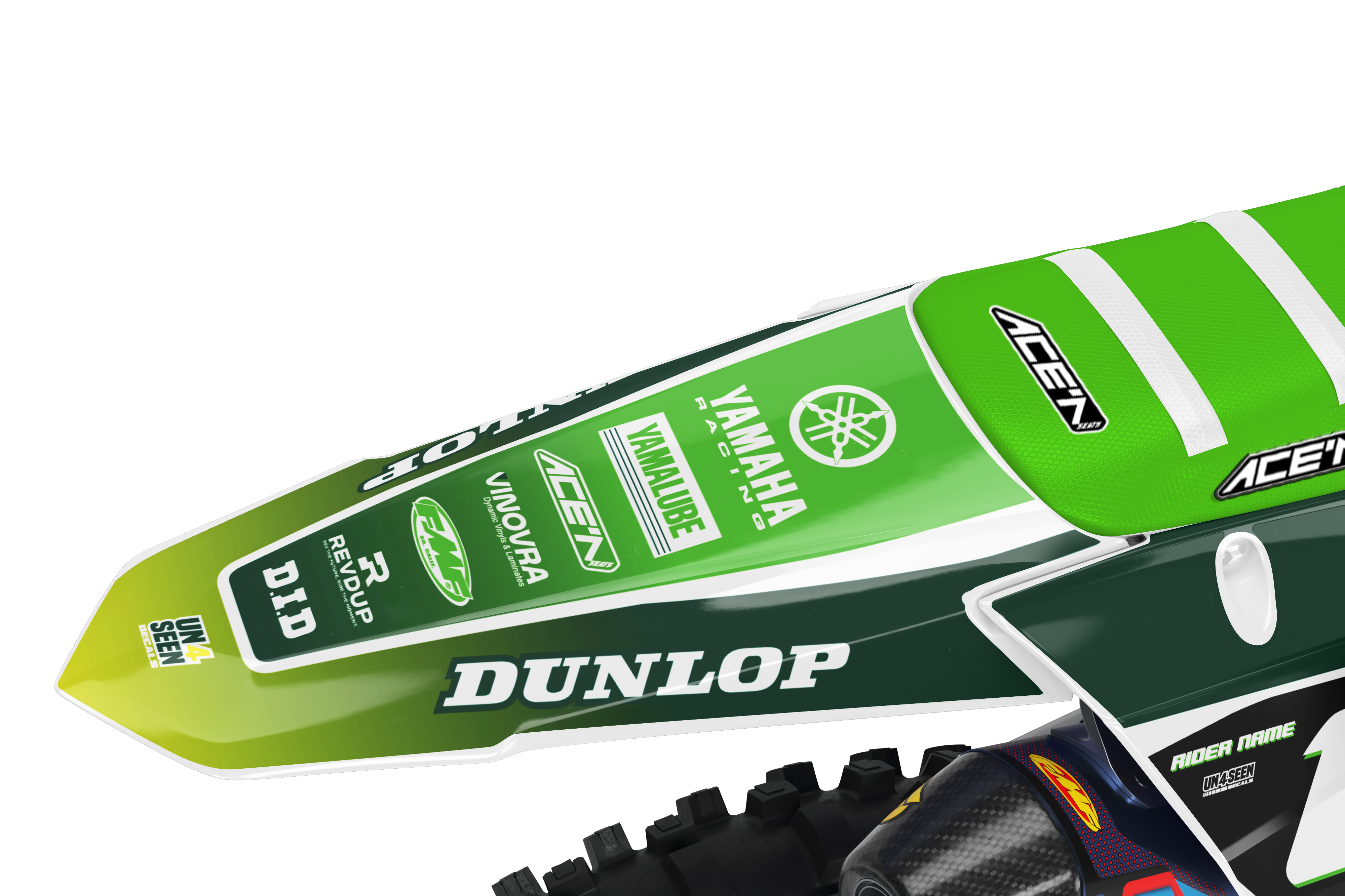 Yamaha Graphics Kit - Racer Portyl Green