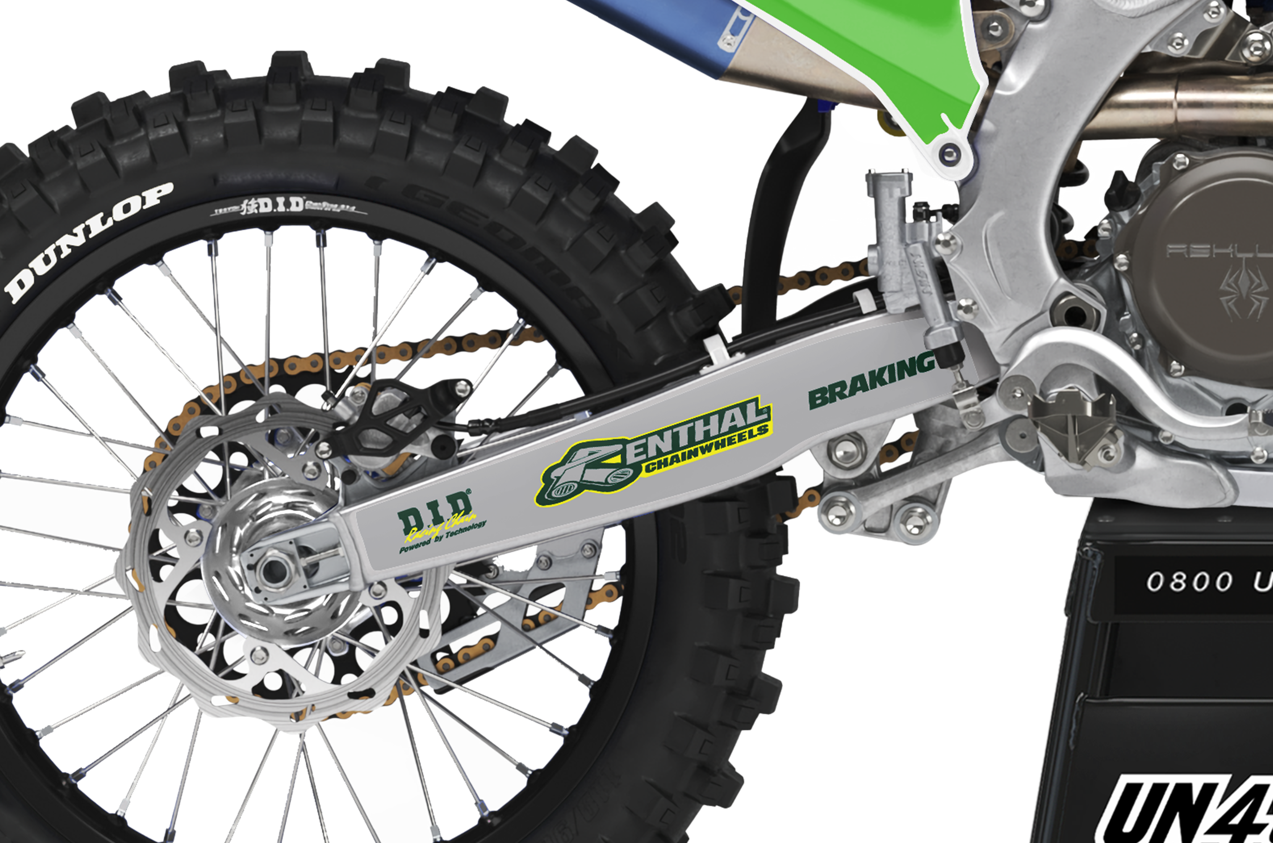 Yamaha Graphics Kit - Racer Portyl Green